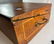 MAHOGANY LAP DESK WITH MAPLE INLAY AND DECORATED TOP, - 3