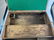 MAHOGANY LAP DESK WITH MAPLE INLAY AND DECORATED TOP, - 8