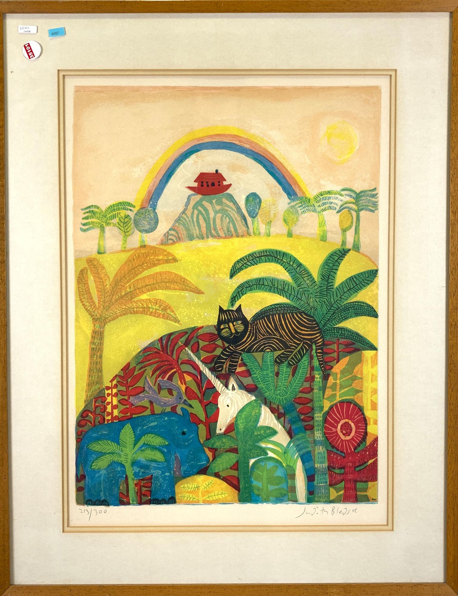 JUDITH BLEDSOE LITHOGRAPH "THE NEW BEGINNING" 213/300, (1 of 5)