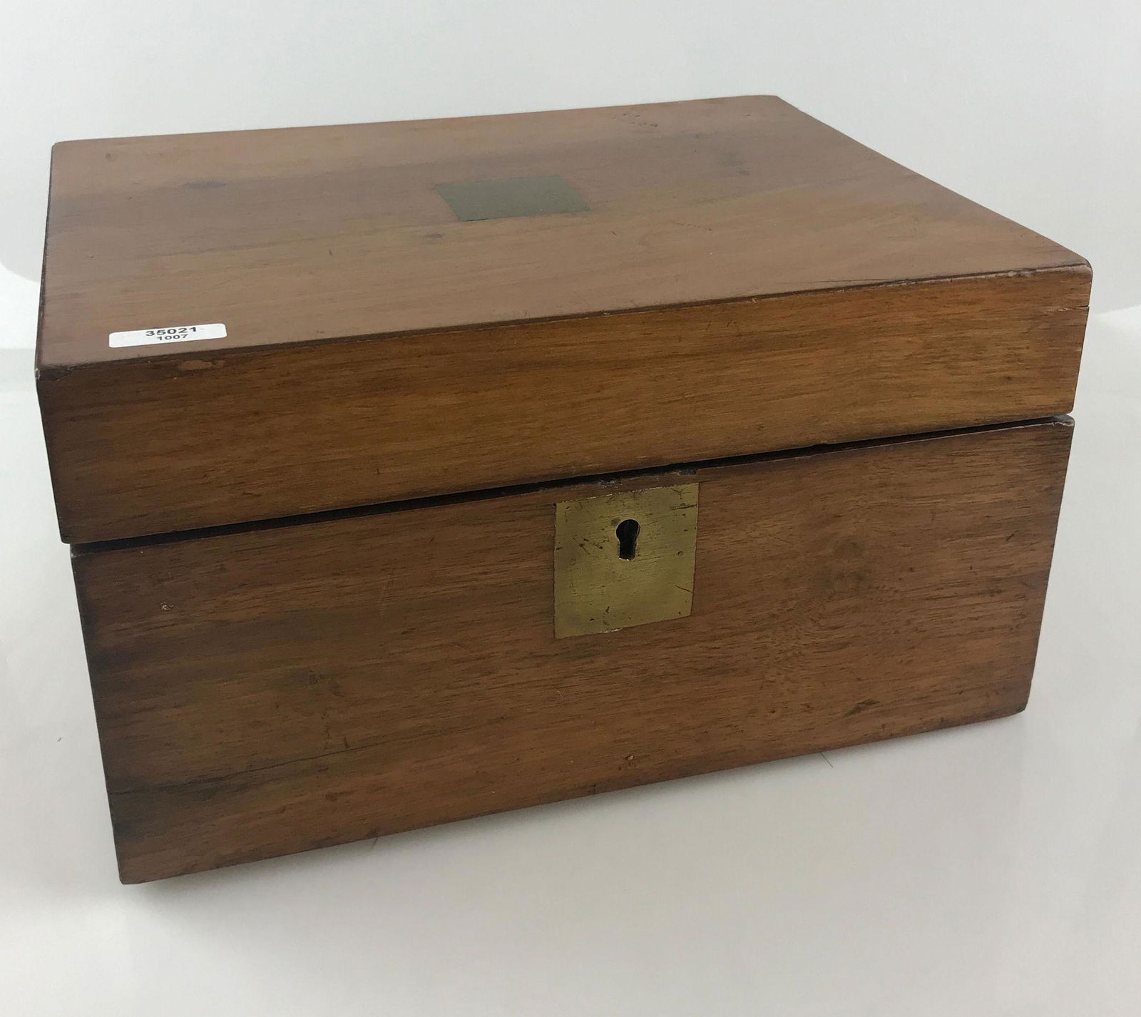 VINTAGE WOODEN LAP DESK WITH INTERIOR COMPARTMENTS, (1 of 6)