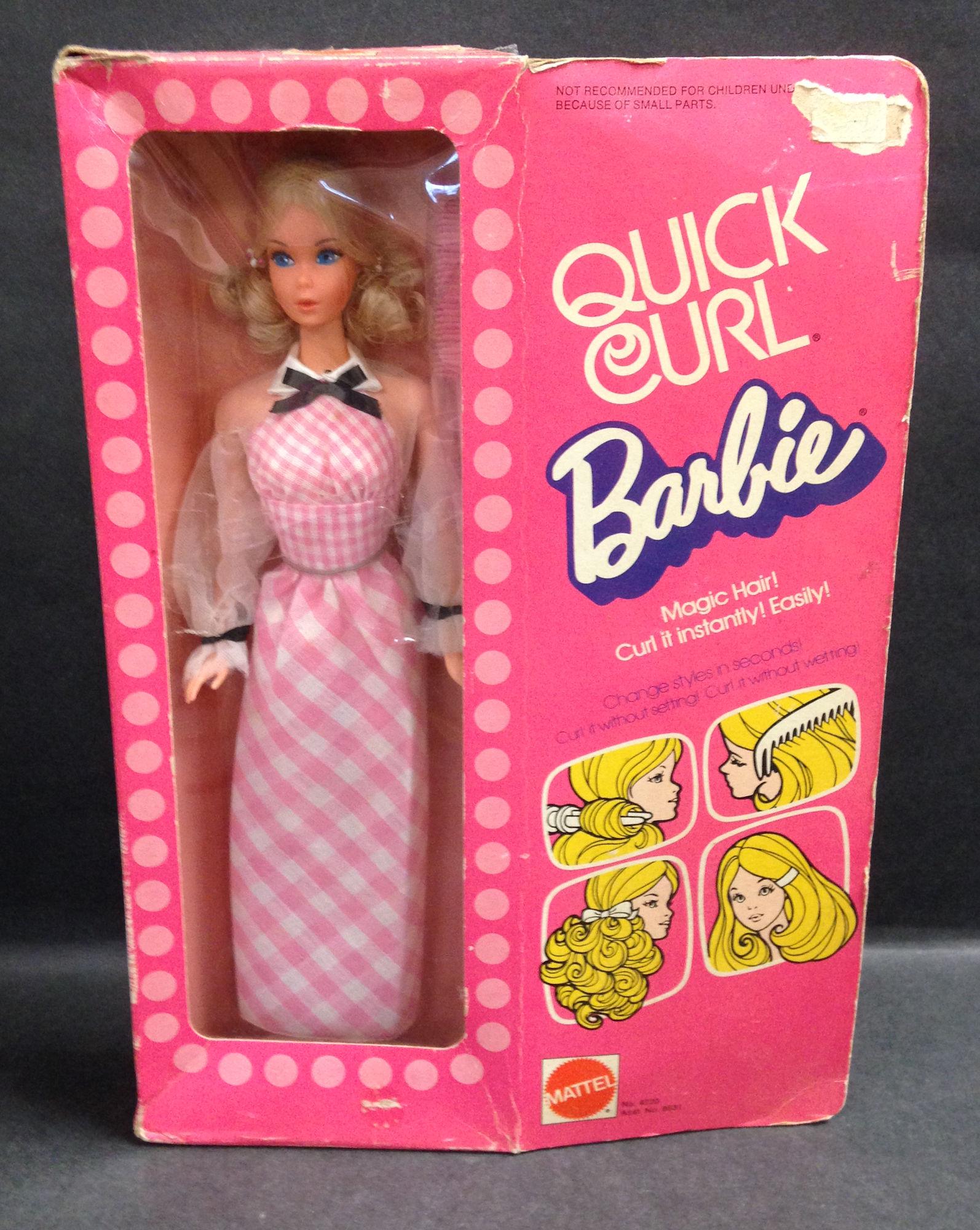 Quick curl barbie 1973 2025