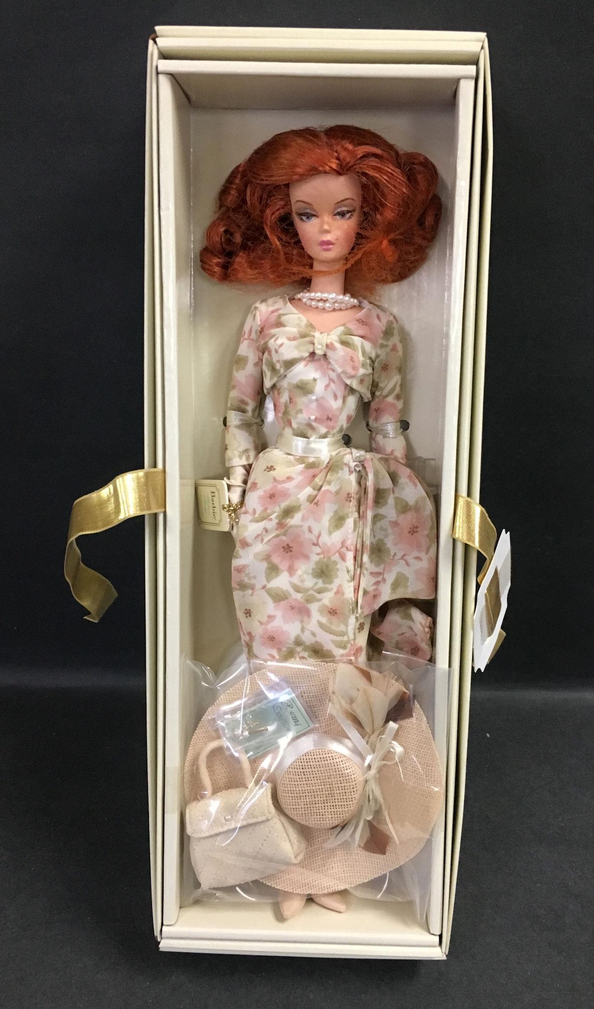 SILKSTONE BARBIE GOLD LABEL COLLECTION "A DAY AT THE: SILKSTONE BARBIE GOLD LABEL COLLECTION "A DAY AT THE RACES" NRFB. NO COA.