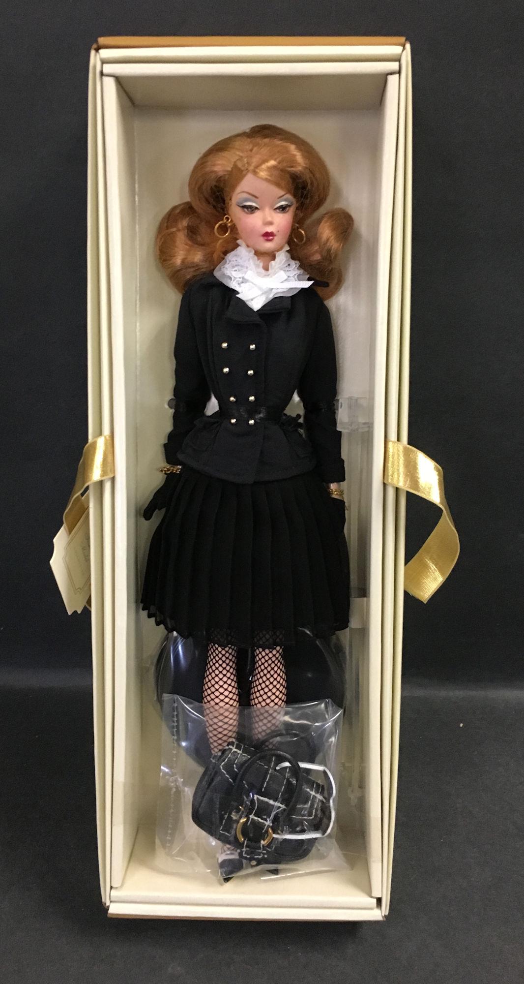 SILKSTONE BARBIE GOLD LABEL "PRETTY PLEATS" FROM THE: SILKSTONE BARBIE GOLD LABEL "PRETTY PLEATS" FROM THE ROBERT BEST BFMC SIGNATURE COLLECTION, NRFB. NO COA.