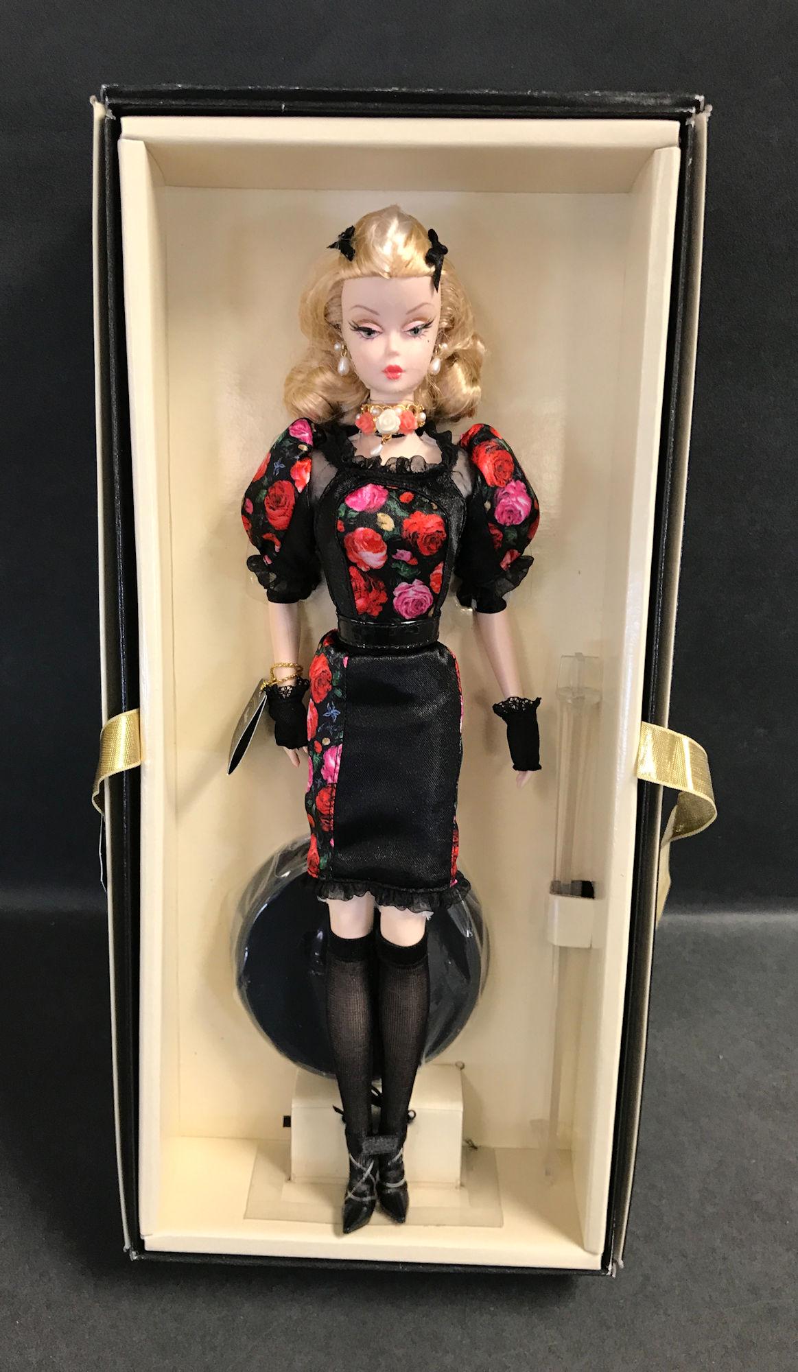 SILKSTONE BARBIE GOLD LABEL COLLECTION "FIORELLA" NRFB.: SILKSTONE BARBIE GOLD LABEL COLLECTION "FIORELLA" NRFB. COMES WITH COA.