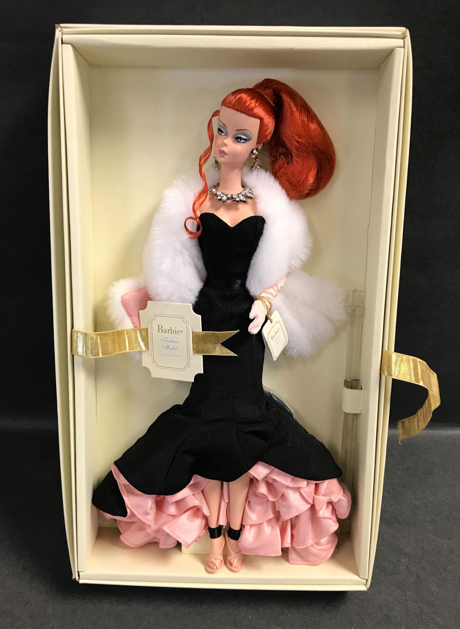 SILKSTONE BARBIE GOLD LABEL COLLECTION "THE SIREN": SILKSTONE BARBIE GOLD LABEL COLLECTION "THE SIREN" NRFB. NO COA.