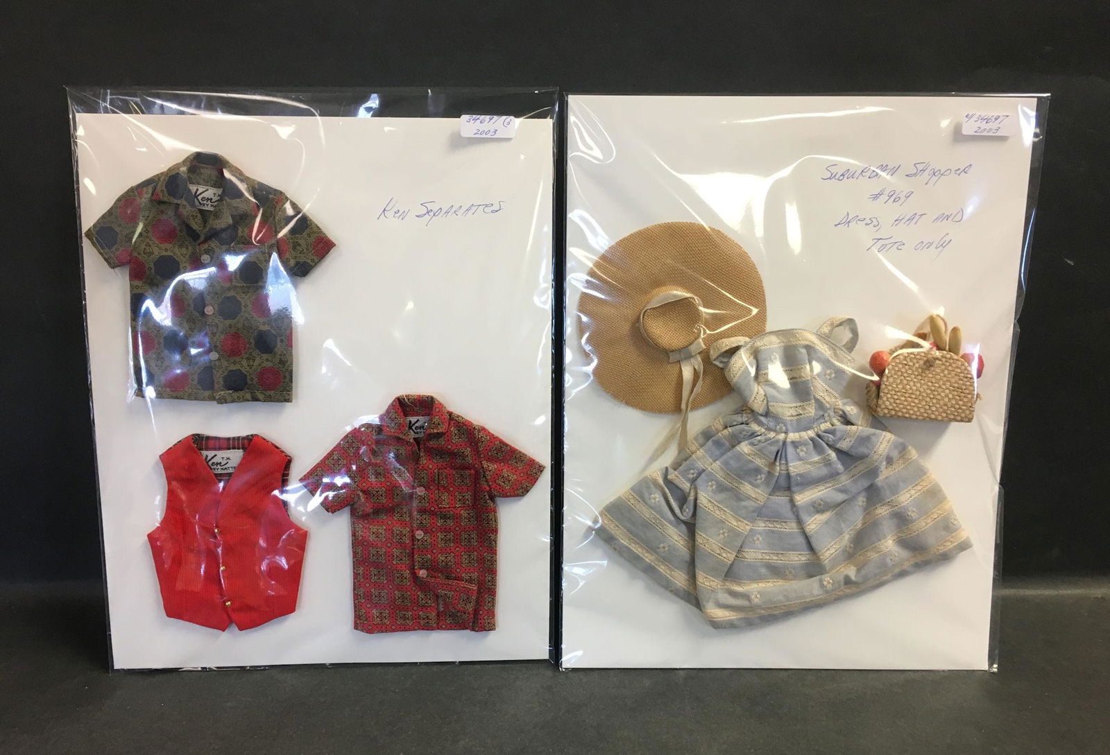 VINTAGE BARBIE AND KEN CLOTHES AND ACCESSORIES (1 of 4)