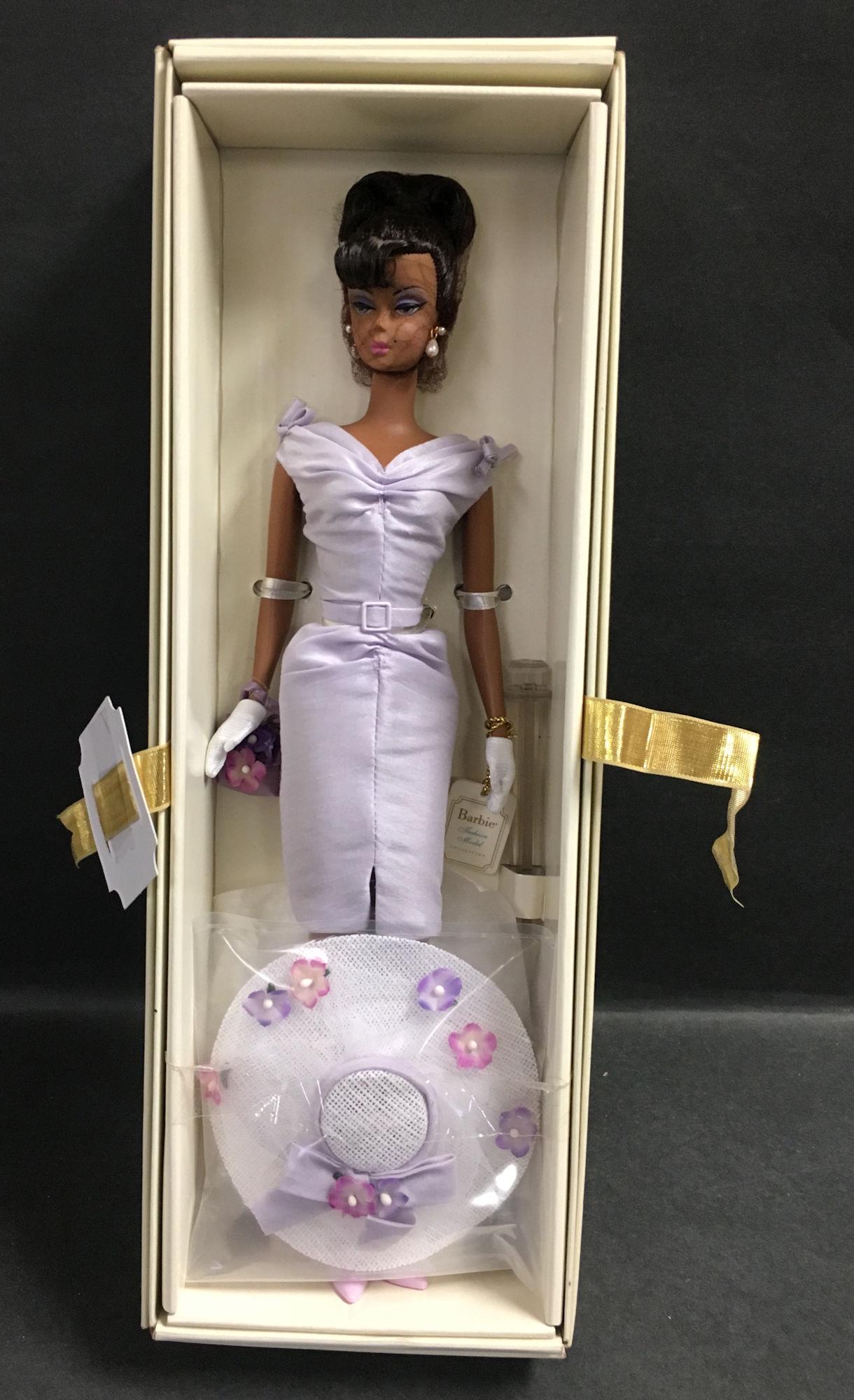 SILKSTONE BARBIE LIMITED EDITION FASHION MODEL: SILKSTONE BARBIE LIMITED EDITION FASHION MODEL COLLECTION "SUNDAY BEST" NRFB. COMES WITH COA.