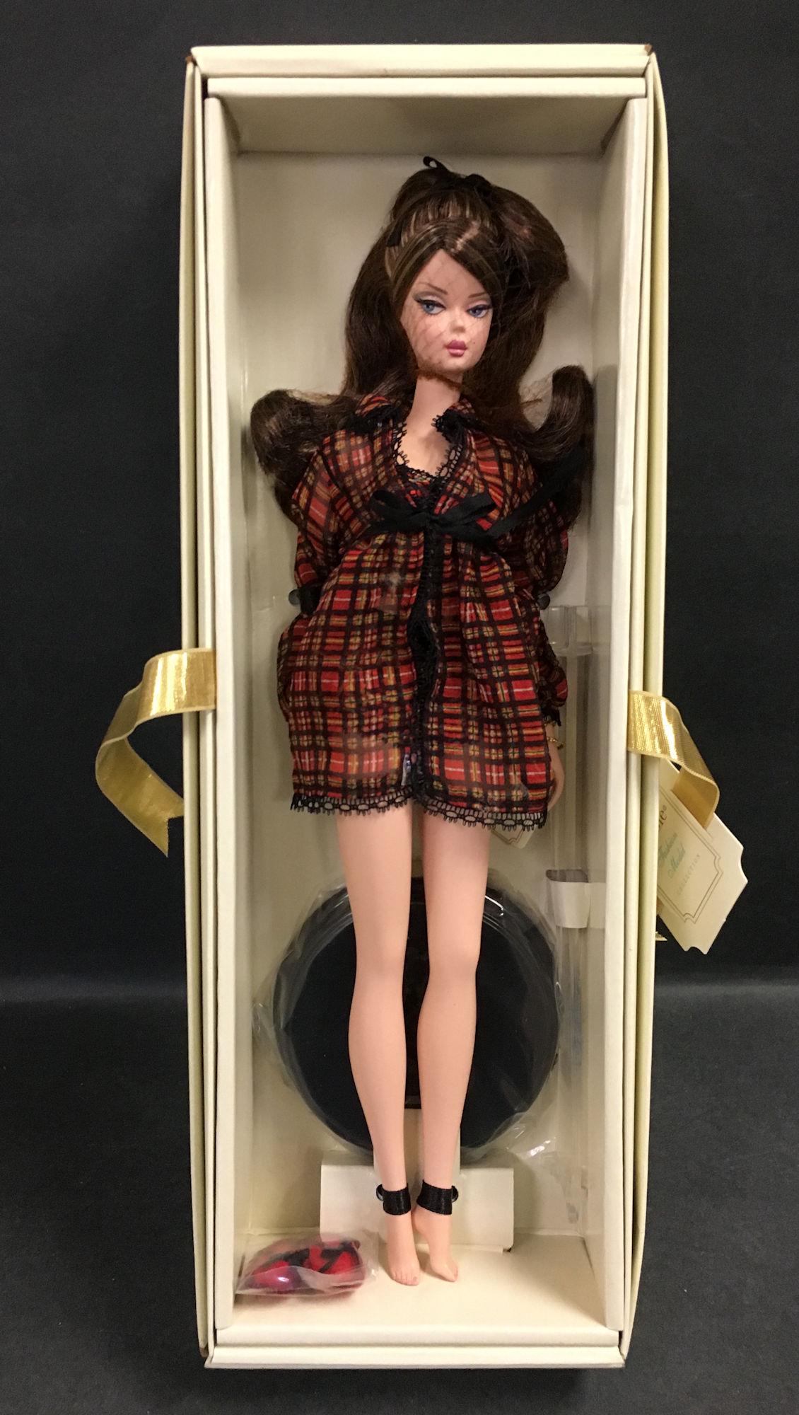 SILKSTONE BARBIE GOLD LABEL COLLECTION "HIGHLAND FLING": SILKSTONE BARBIE GOLD LABEL COLLECTION "HIGHLAND FLING" NRFB. NO COA.