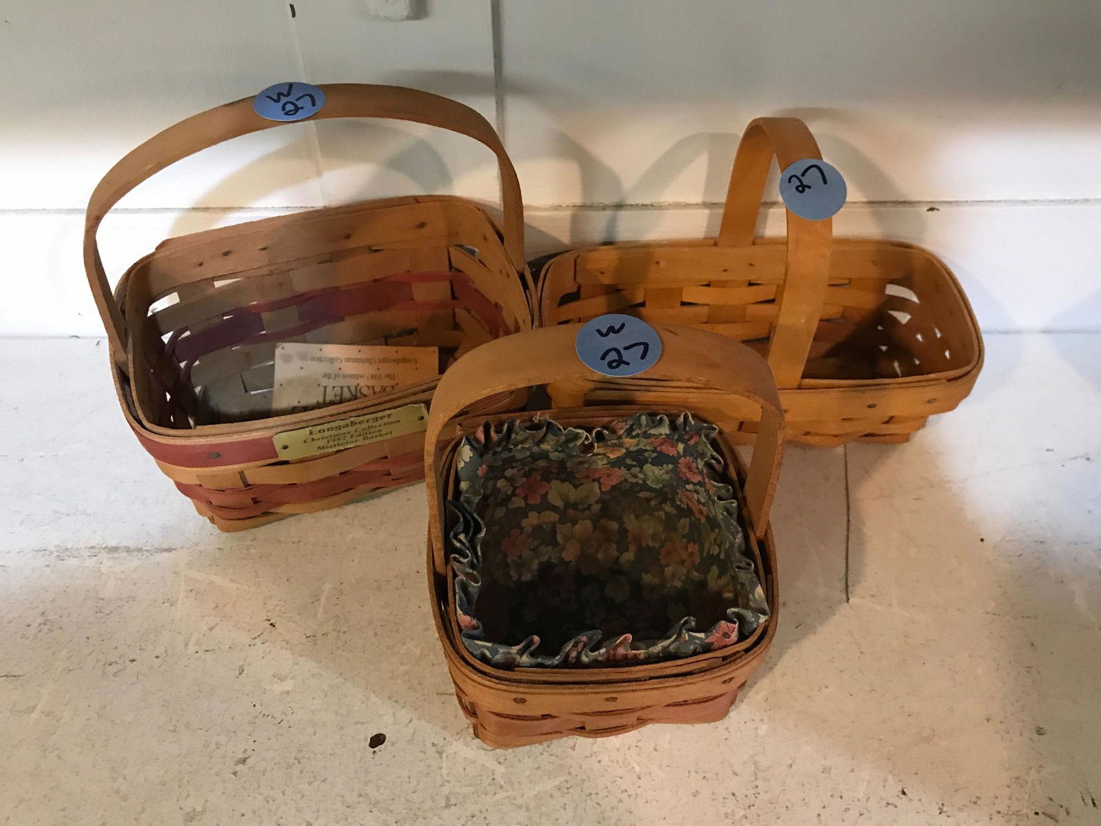 (3) LONGABERGER BASKETS (1 of 1)