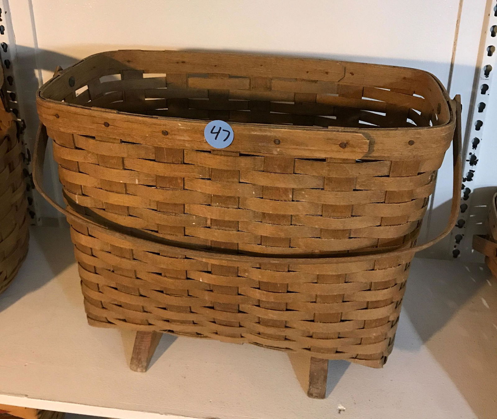 LARGE LONGABERGER BASKET (1 of 1)