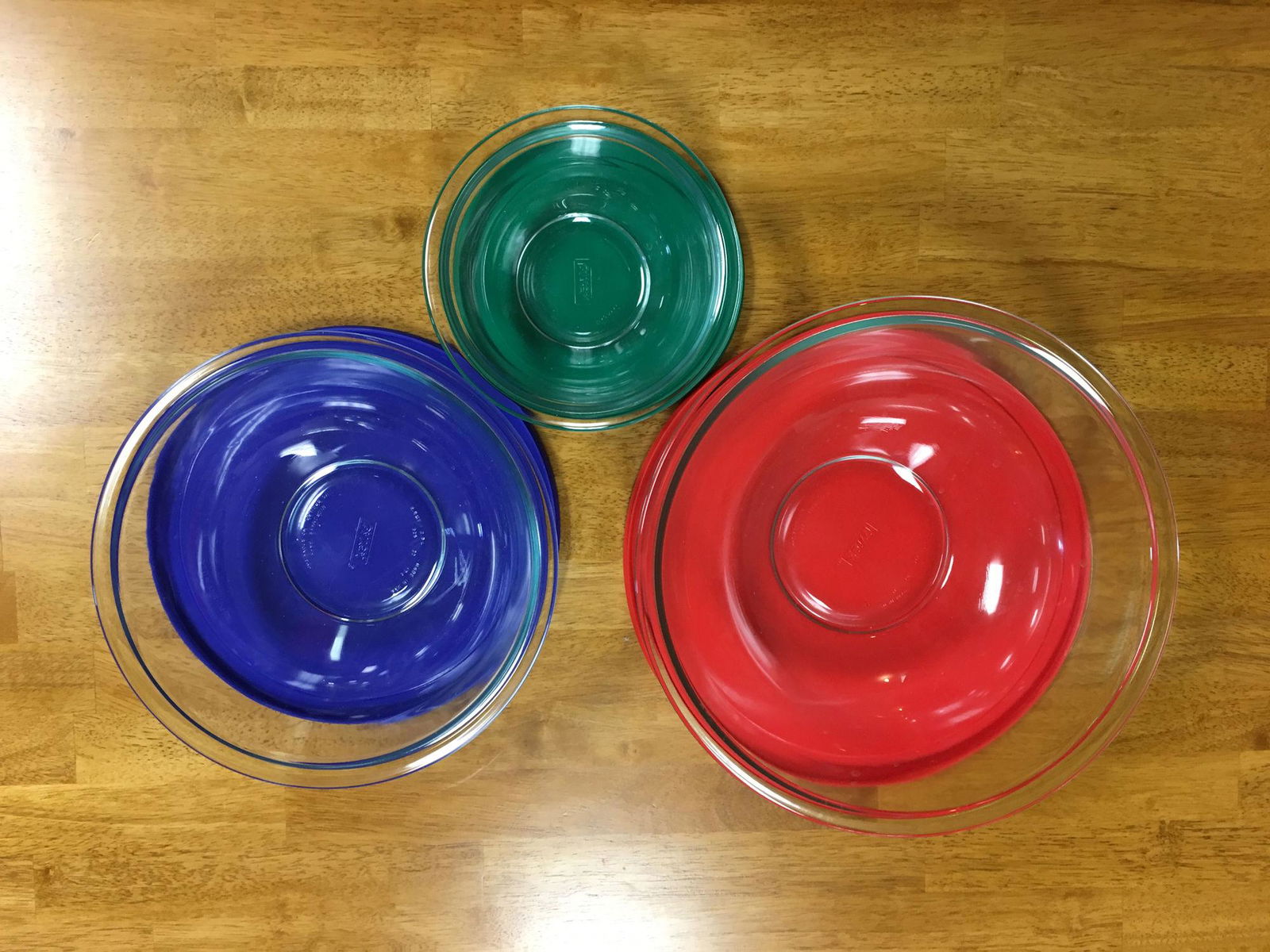 8PC PYREX IN ORIGINAL BOX: 8PC PYREX IN ORIGINAL BOX