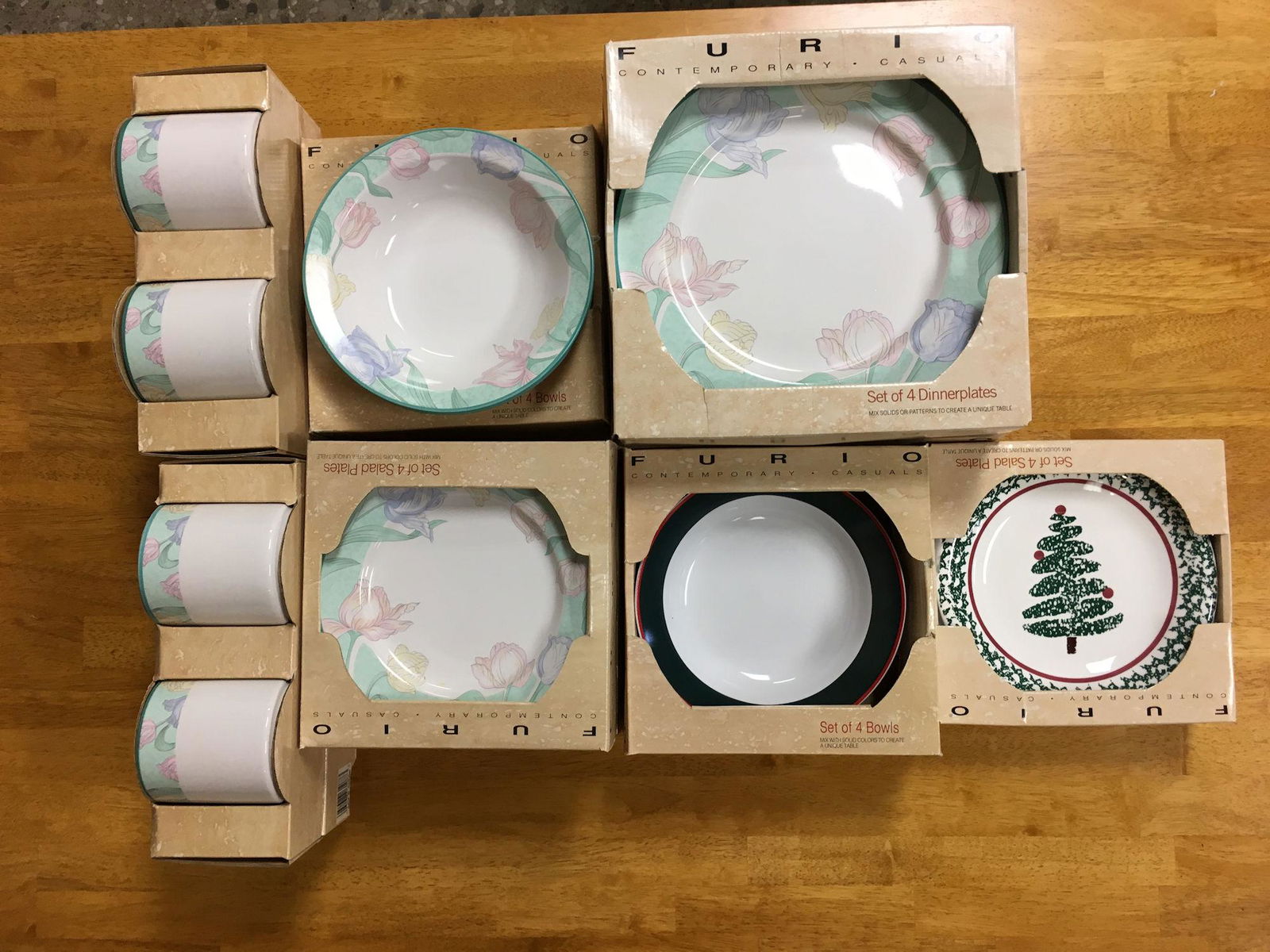 BOX LOTS INCLUDING FURIO DISHES (1 of 1)