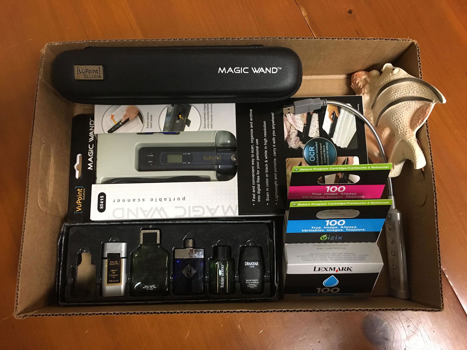 (2) BOX LOTS INCLUDING RECORES AND PRINTER INK (1 of 7)