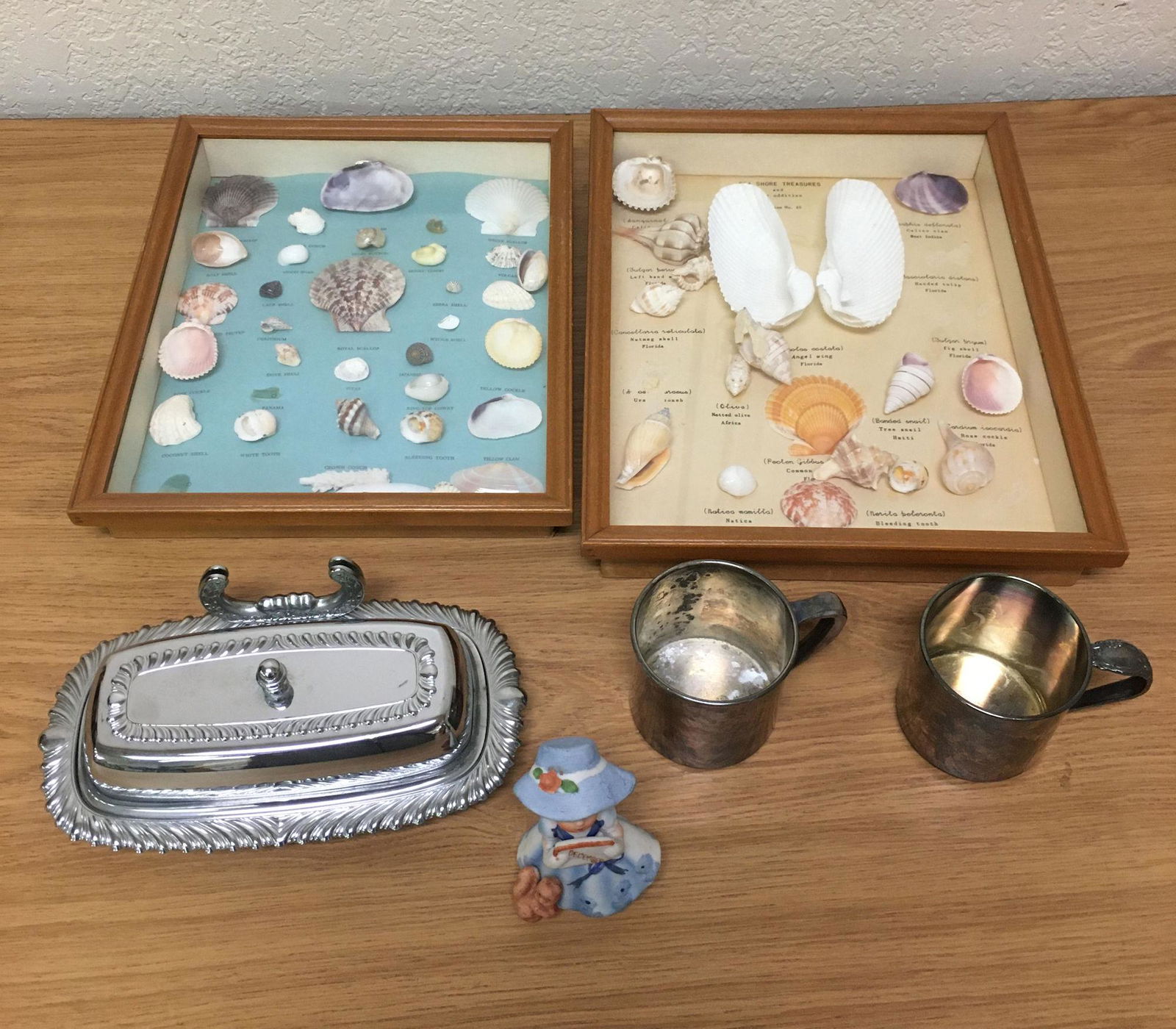LOT INCLUDING SILVER PLATE CUPS (1 of 1)