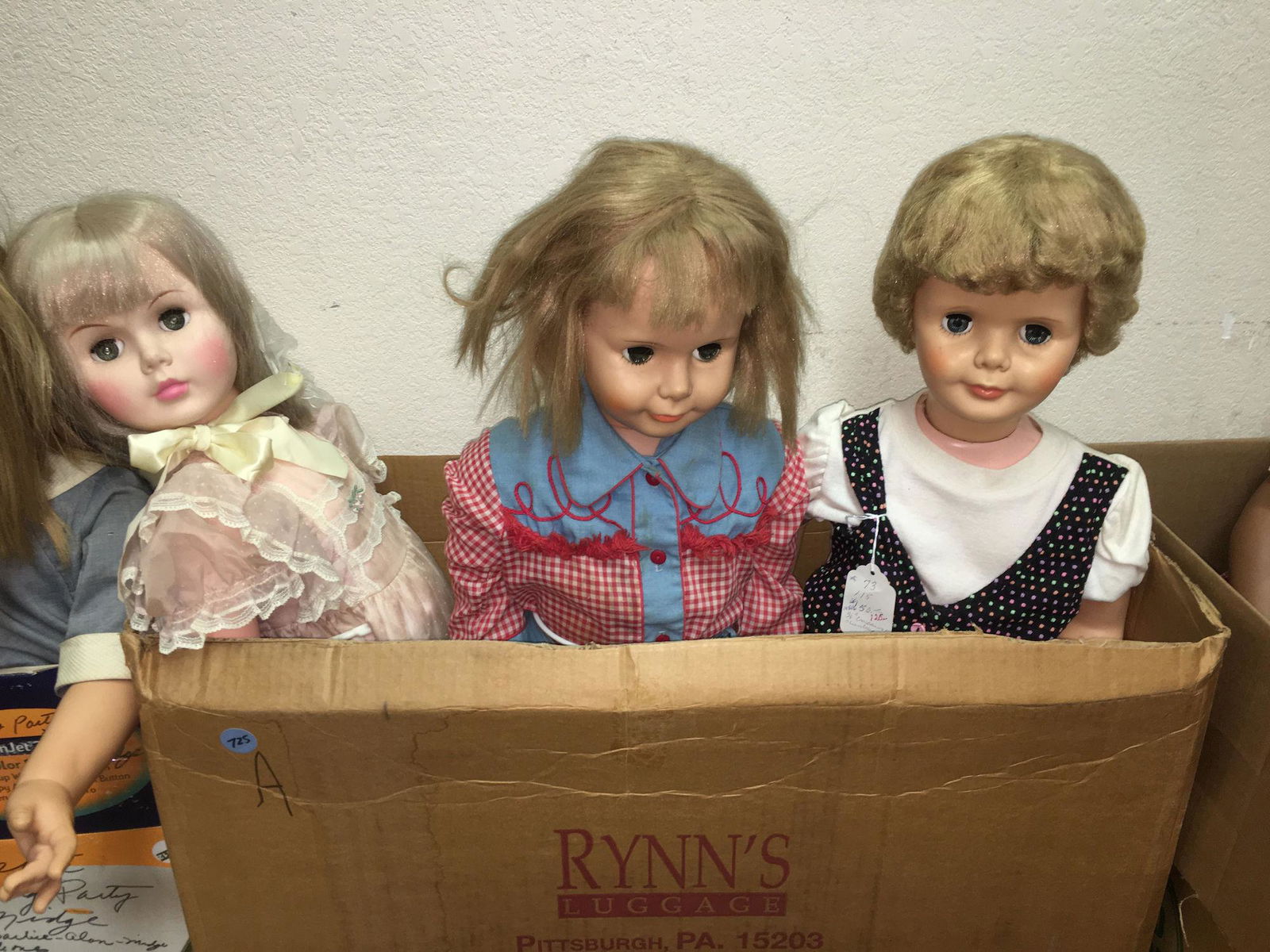 3 PLAYPAL-TYPE DOLLS INCLUDING UNEEDA (1 of 1)