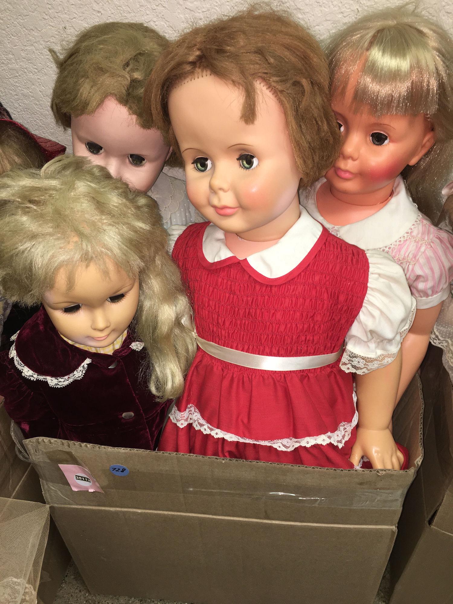 4 PLAYPAL-TYPE DOLLS (1 of 1)