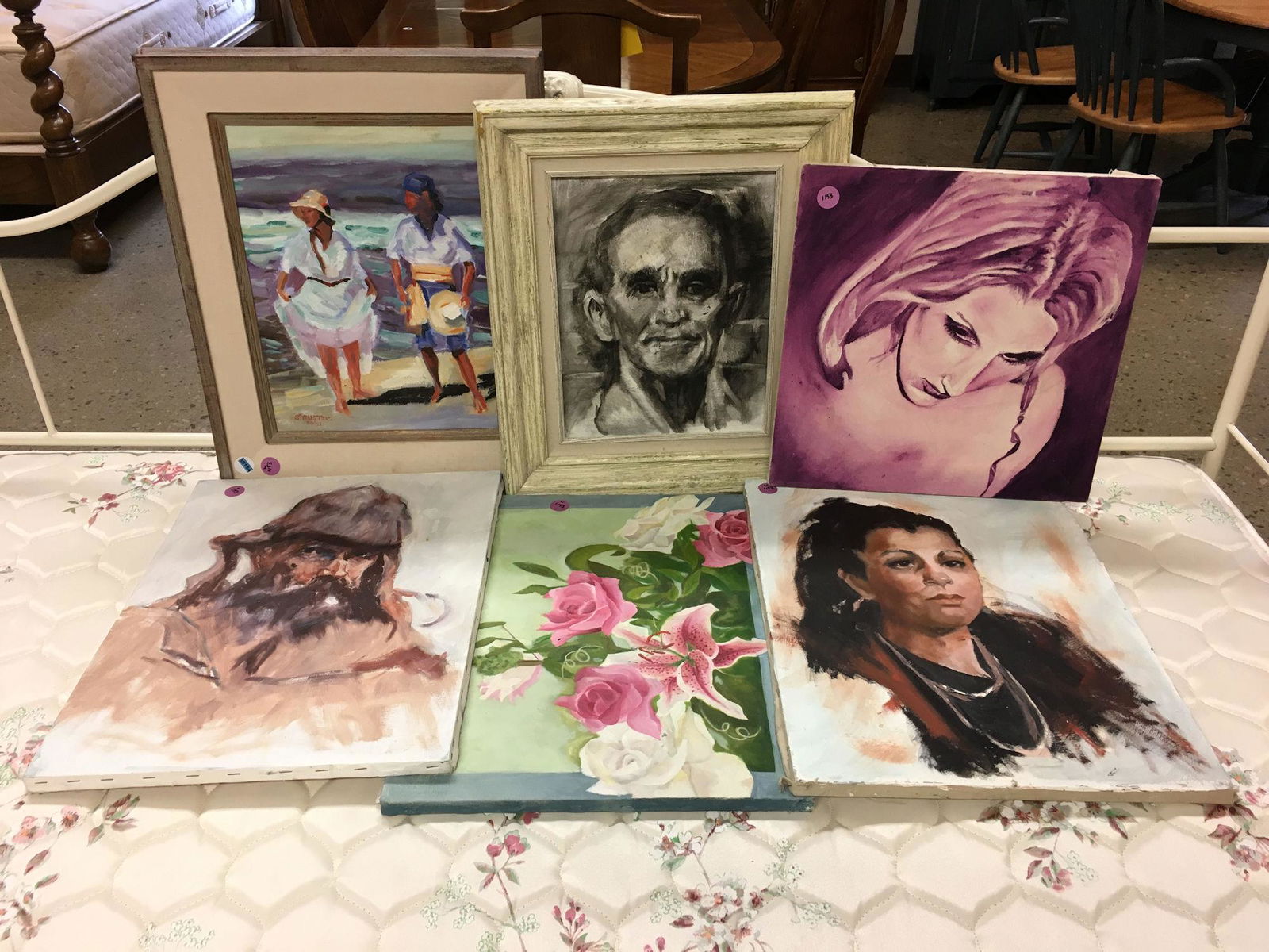 6 PCS ART INCLUDING FLORAL (1 of 1)