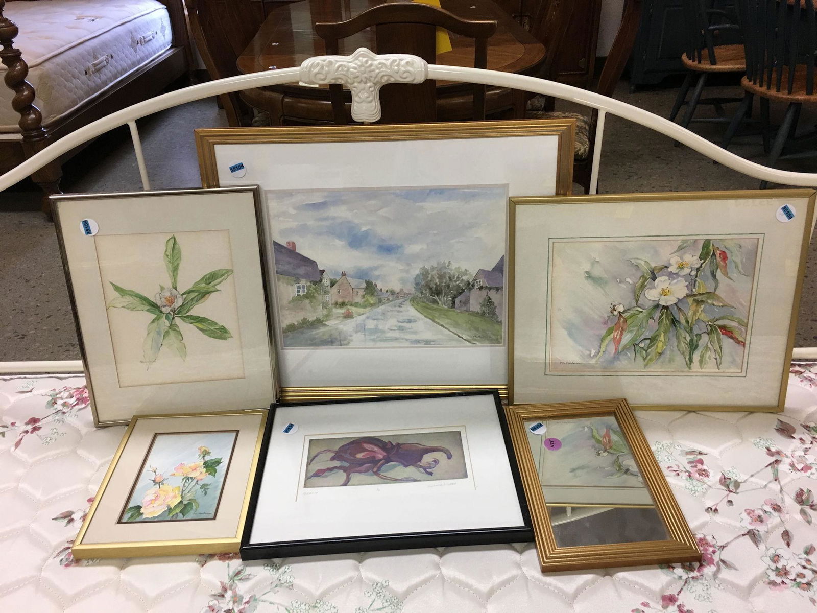 6 PCS ART INCLUDING SMALL MIRROR (1 of 1)