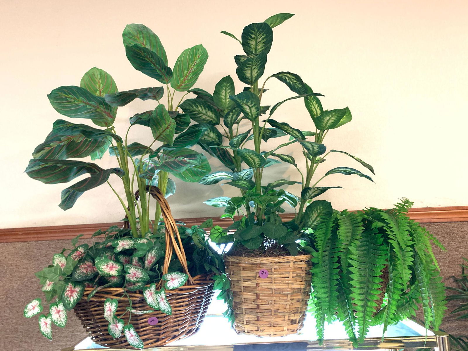 3 ARTIFICIAL PLANTS (1 of 1)