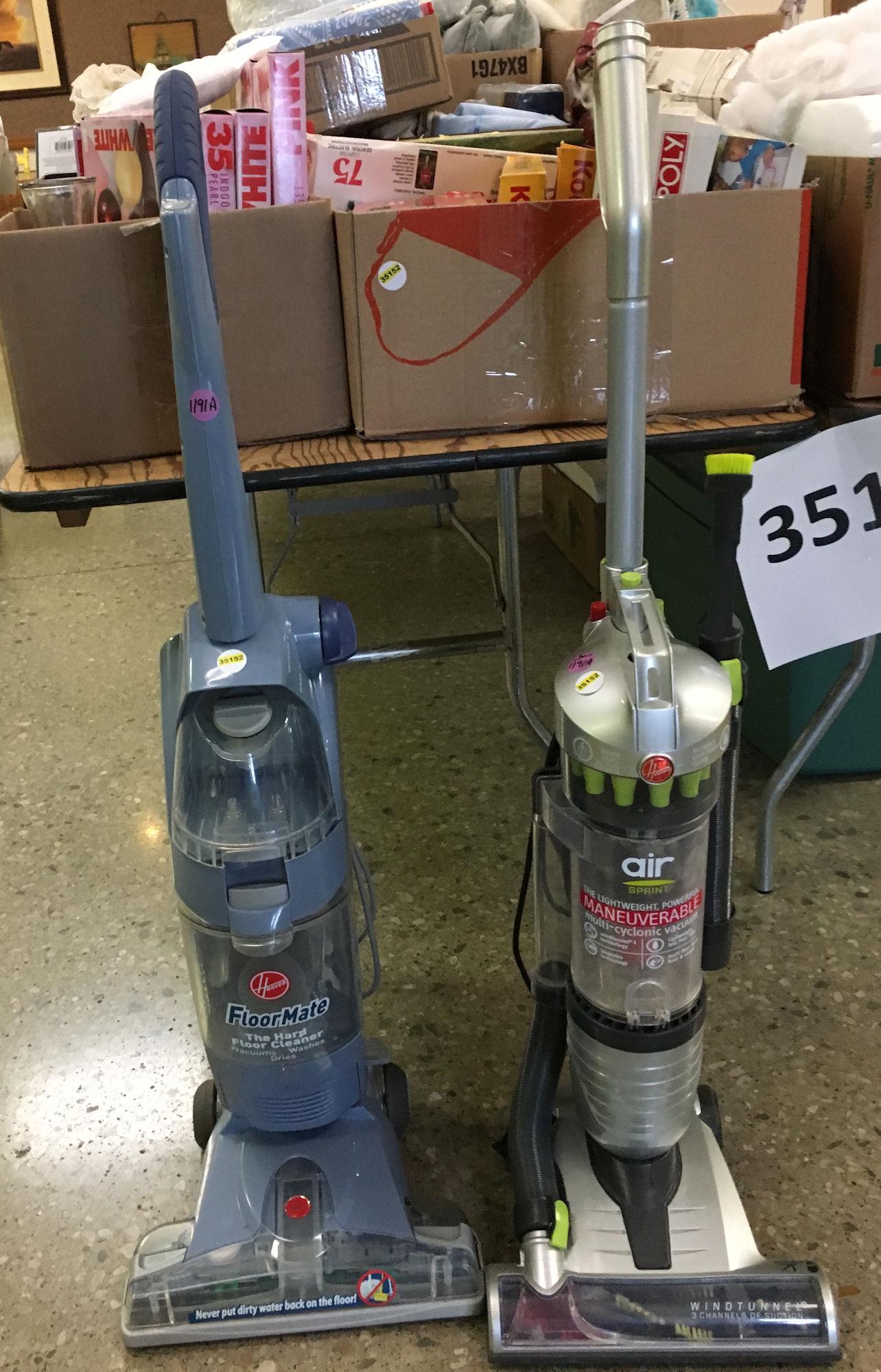 TWO VACUUMS INCLUDING HOOVER FLOORMATE AND HOOVER (1 of 1)