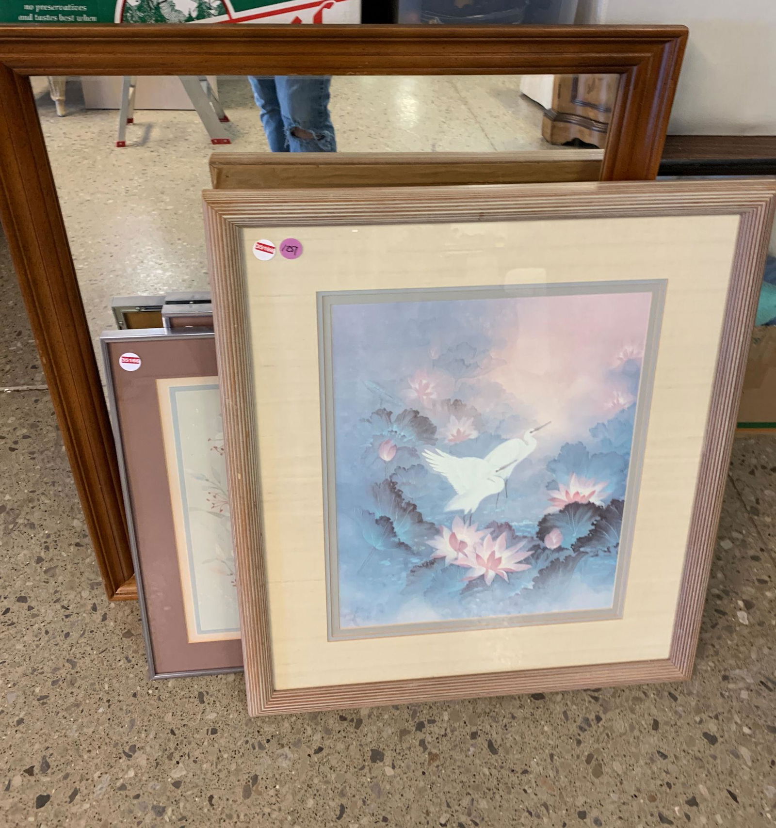 5 PCS ART INCLUDING MIRROR (1 of 7)