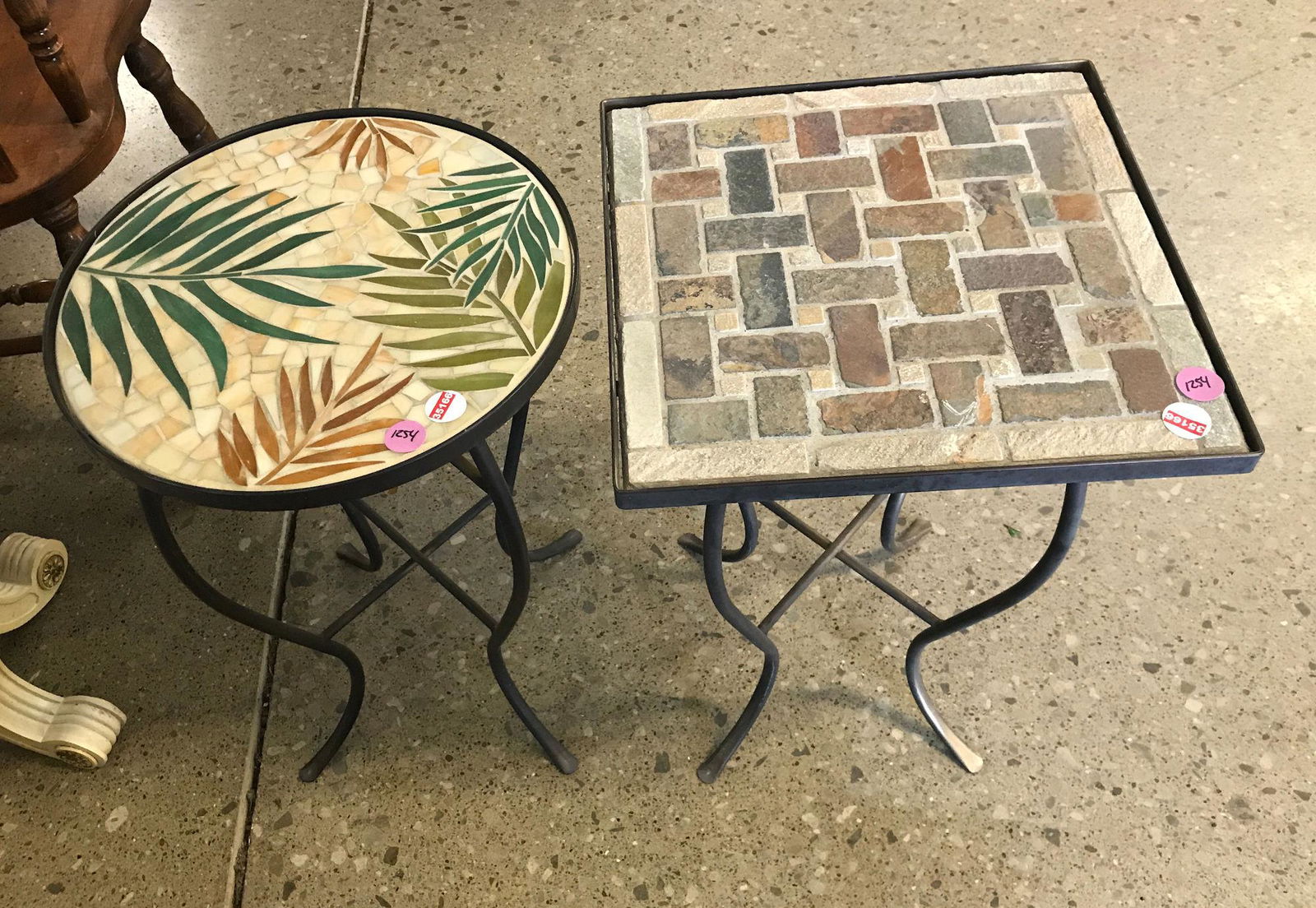 TWO OUTDOOR TABLES (1 of 1)