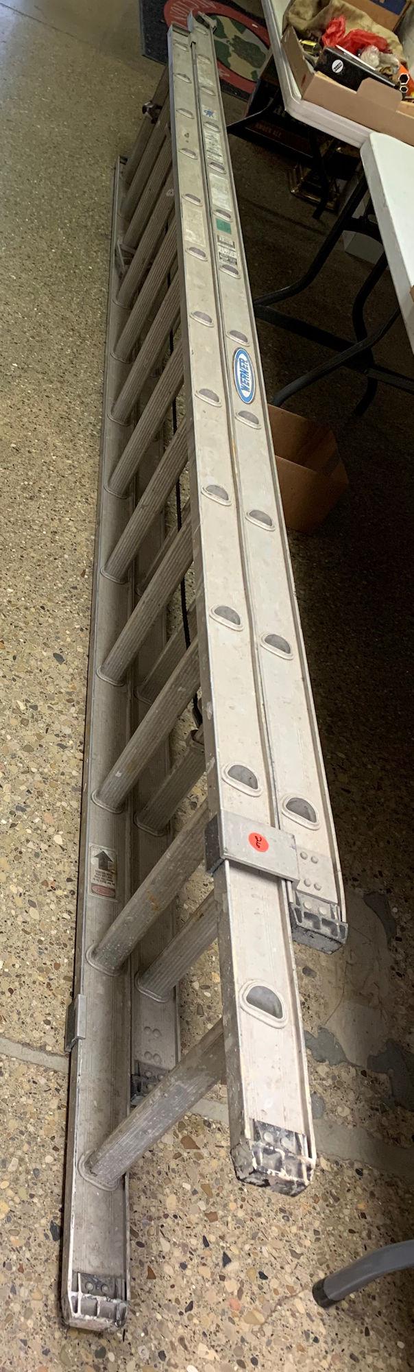 WERNER 16 FT EXTENSION LADDER (1 of 5)