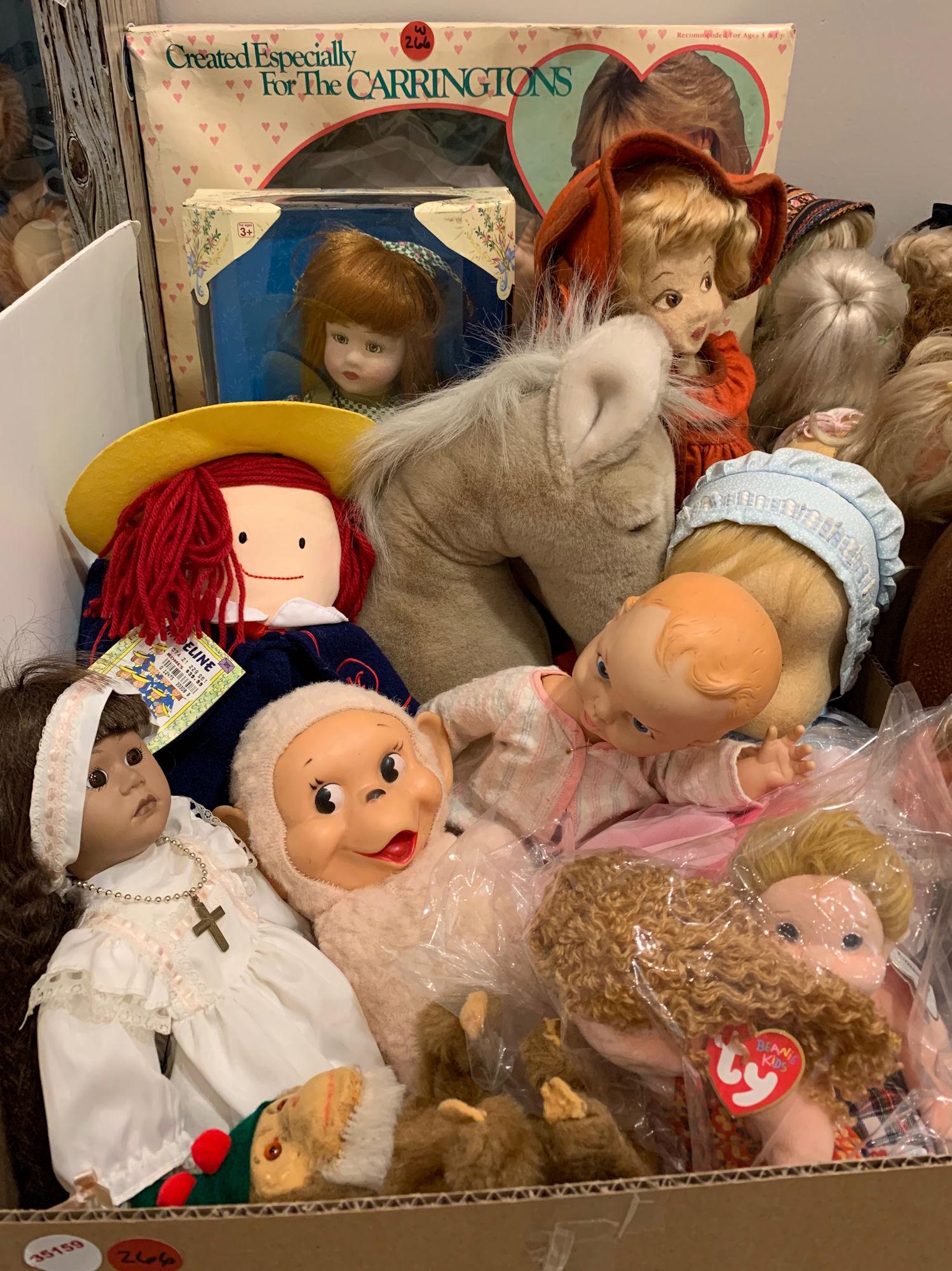 2 BOX LOTS MISC DOLLS INCLUDING KRYSTINA (1 of 3)