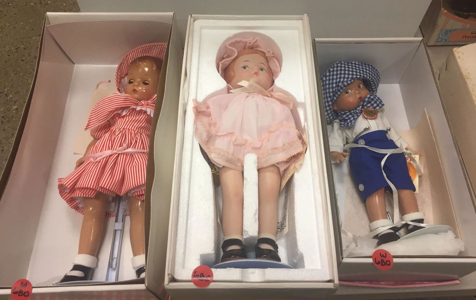 3 EFFANBEE DOLLS: 3 EFFANBEE DOLLS