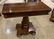 MAHOGANY EMPIRE PEDESTAL BASE TURN-TOP CARD TABLE, - 2