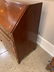 CHERRY INLAID HEPPLEWHITE SLANT FRONT DESK WITH - 8
