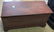 SMALL CHERRY AND POPLAR DOVETAILED BLANKET CHEST WITH