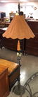 VICTORIAN FLOOR LAMP WITH GREEN MARBLE BALL