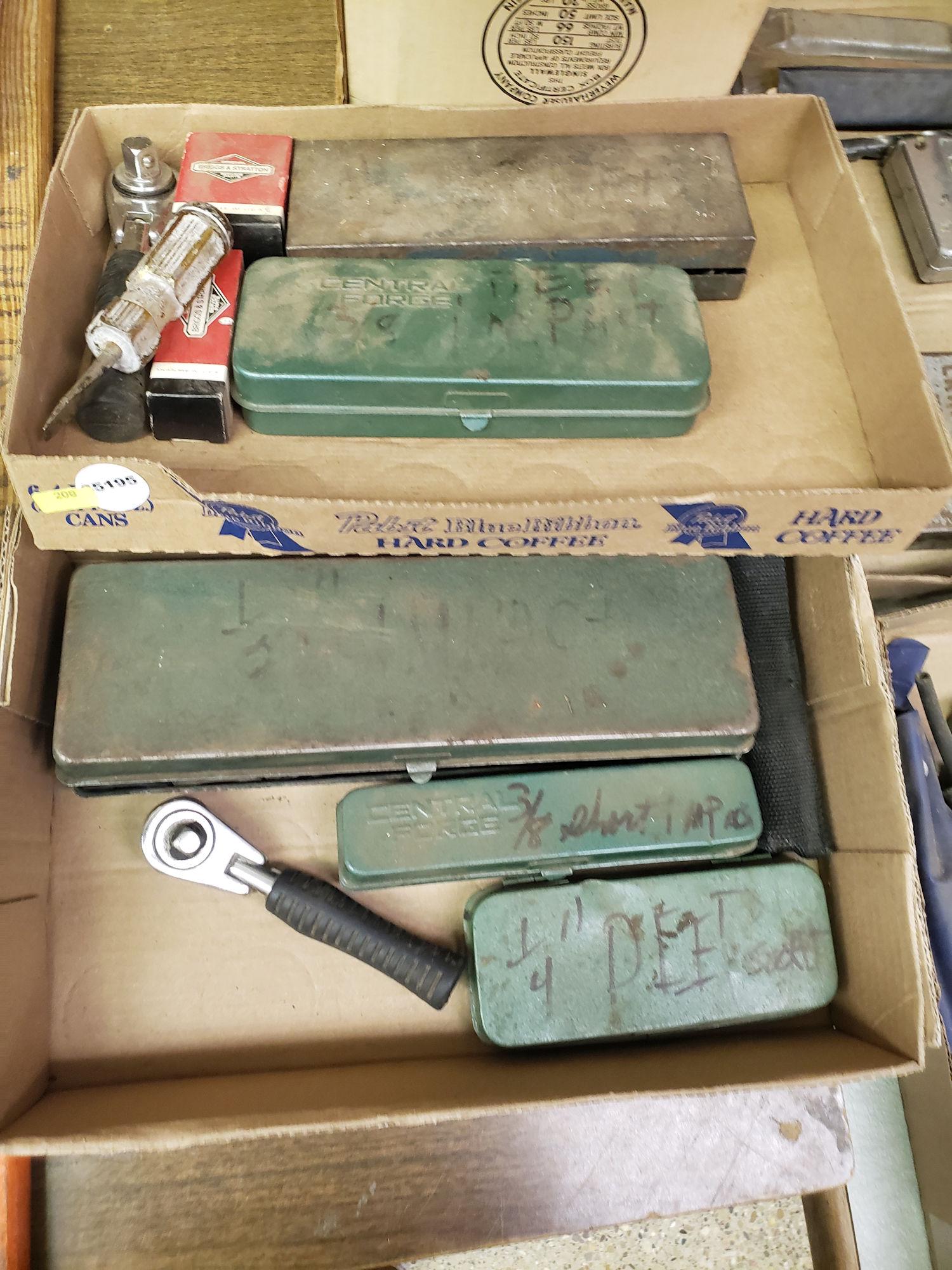 (2) BOX LOTS OF IMPACT TOOLS: (2) BOX LOTS OF IMPACT TOOLS