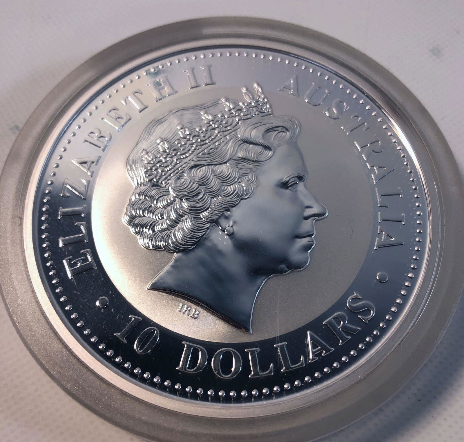AUSTRALIAN $10.00 SILVER COIN (1 of 2)