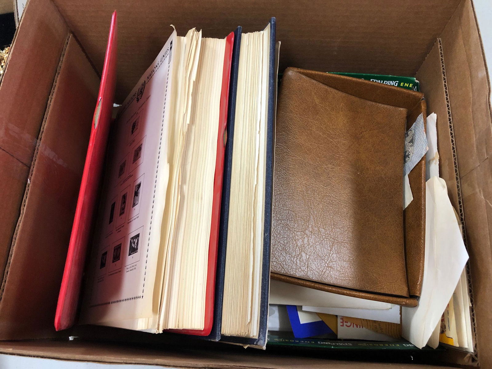 LOT OF ASSORTED STAMPS AND RELATED ITEMS (1 of 5)