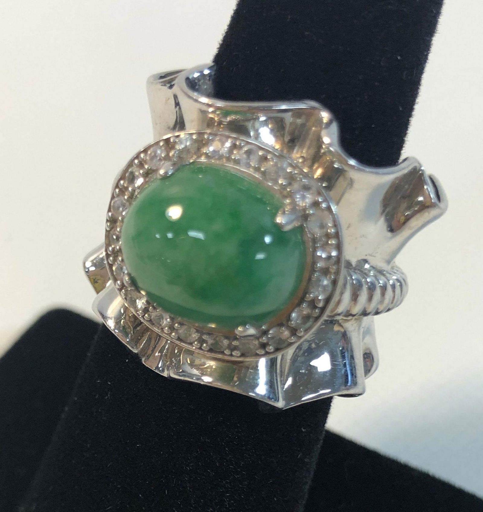 STERLING SILVER STATEMENT RING (1 of 12)