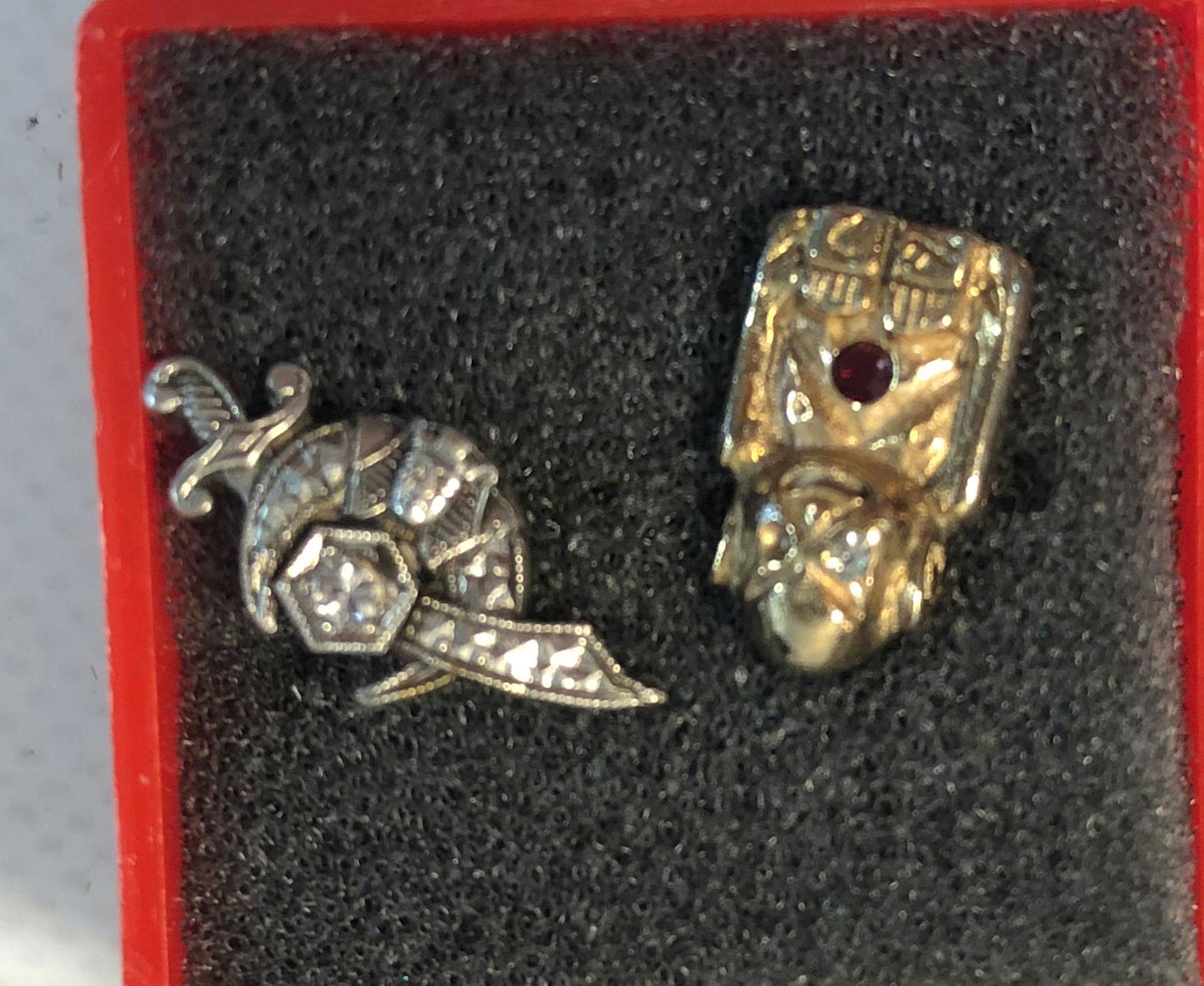 TWO SMALL VINTAGE PINS (1 of 1)