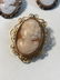 THREE HAND-CARVED SHELL CAMEO PENDANTS - 2