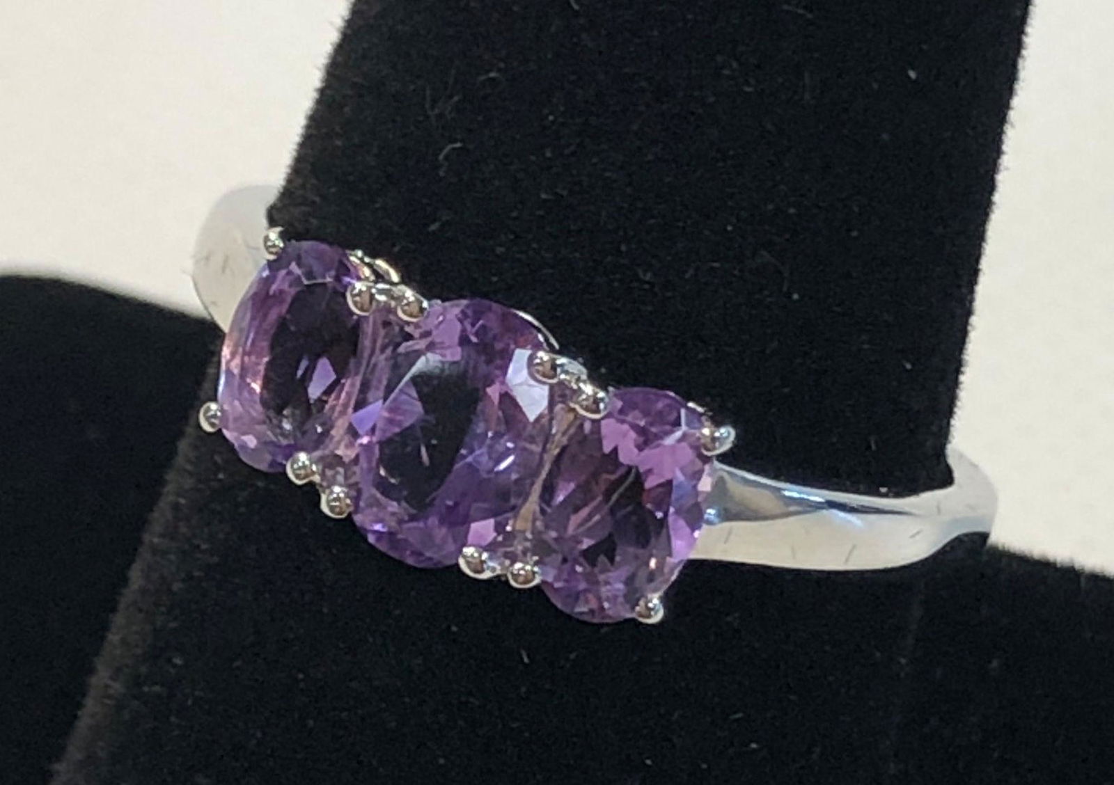 SILVER AND GEMSTONE FASHION RING (1 of 8)