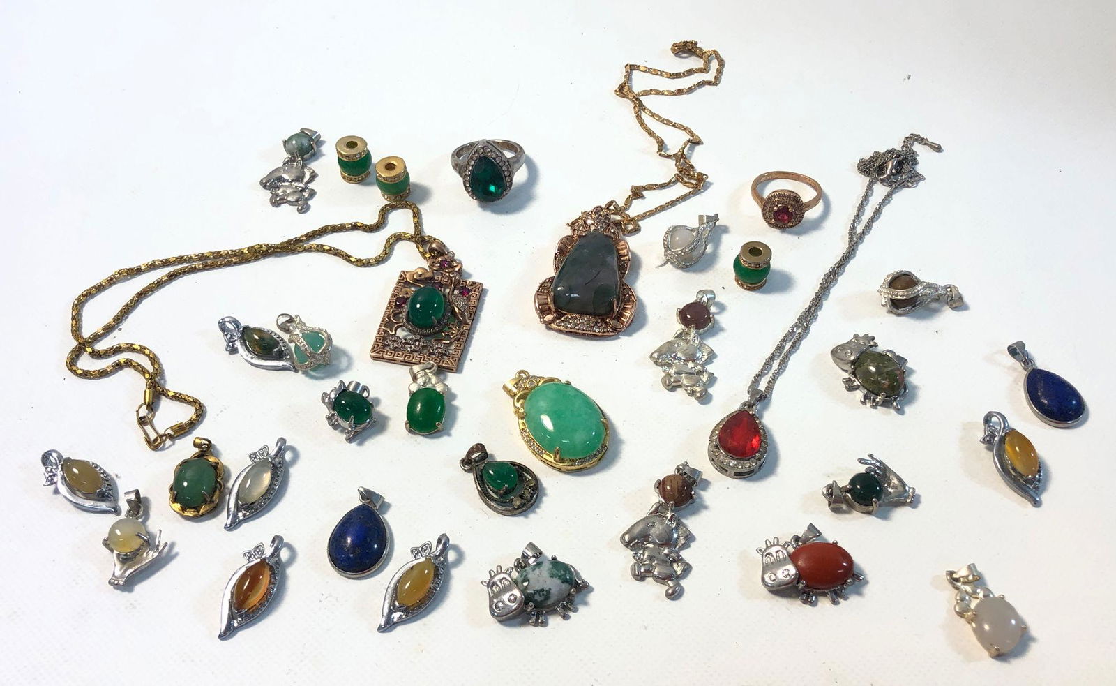 LOT OF ASSORTED JEWELRY AND ACCESSORIES (1 of 9)