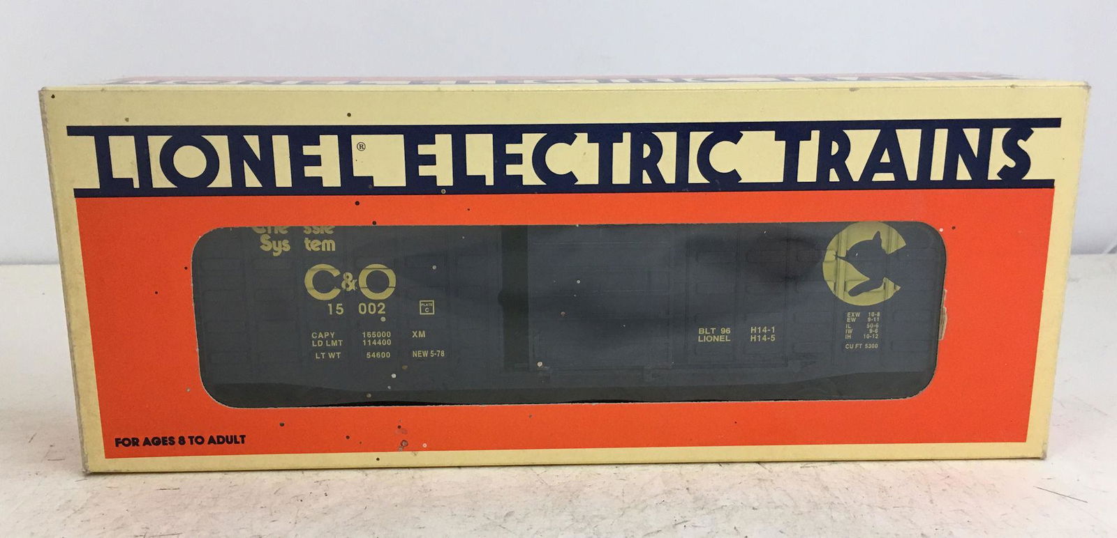 LIONEL O GUAGE MODERN ERA- BOX LOT 4 FREIGHT CARS- (1 of 4)