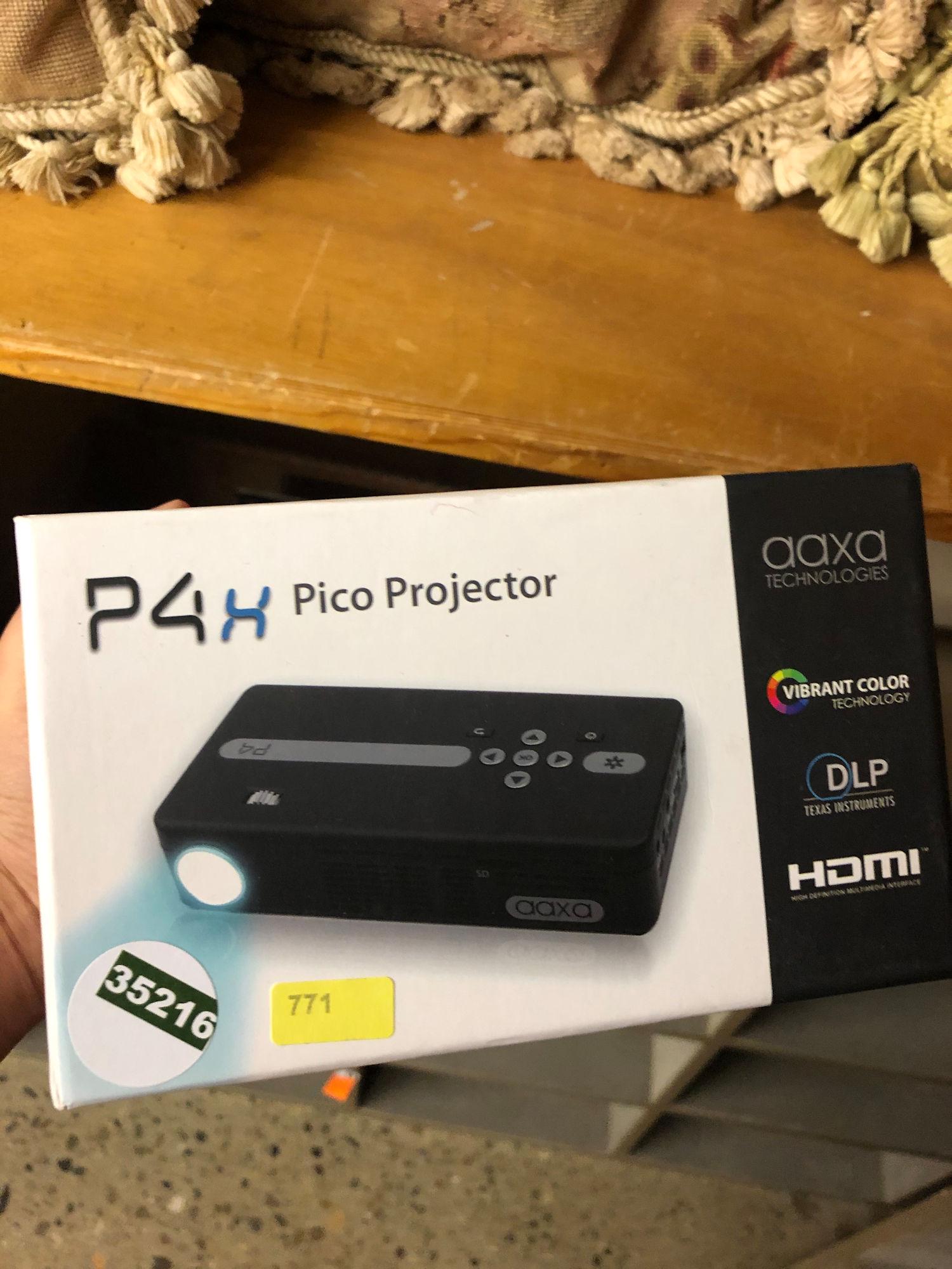 P4 PICO PROJECTOR: P4 PICO PROJECTOR