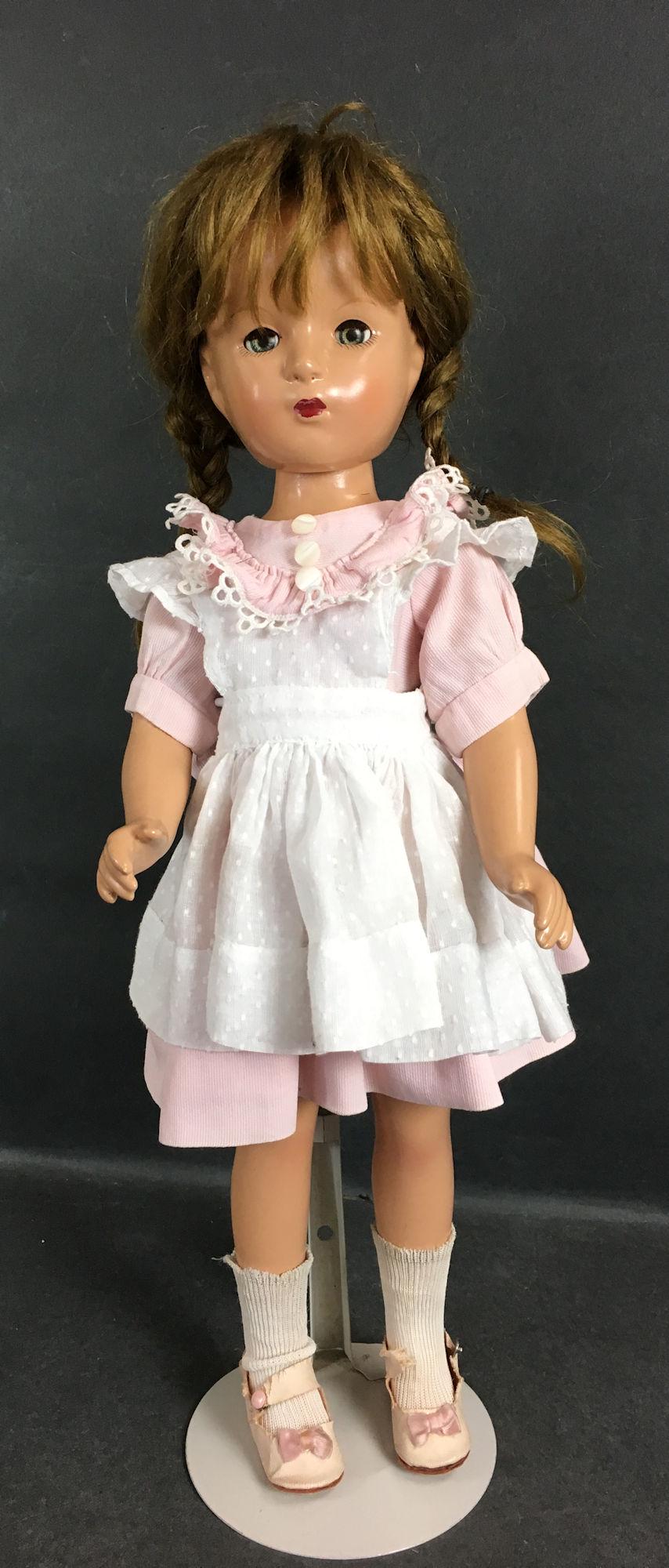 17" VINTAGE MADAME ALEXANDER ALL COMPOSITION "MARGARET (1 of 1)