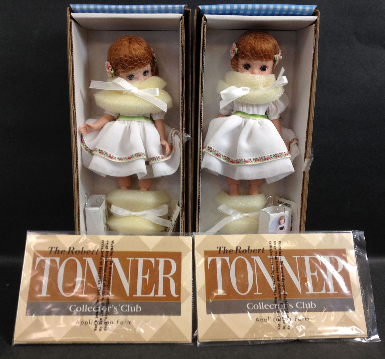 (2) NRFB 8" ROBERT TONNER "BETSY MCCALL GOES TO THE (1 of 1)