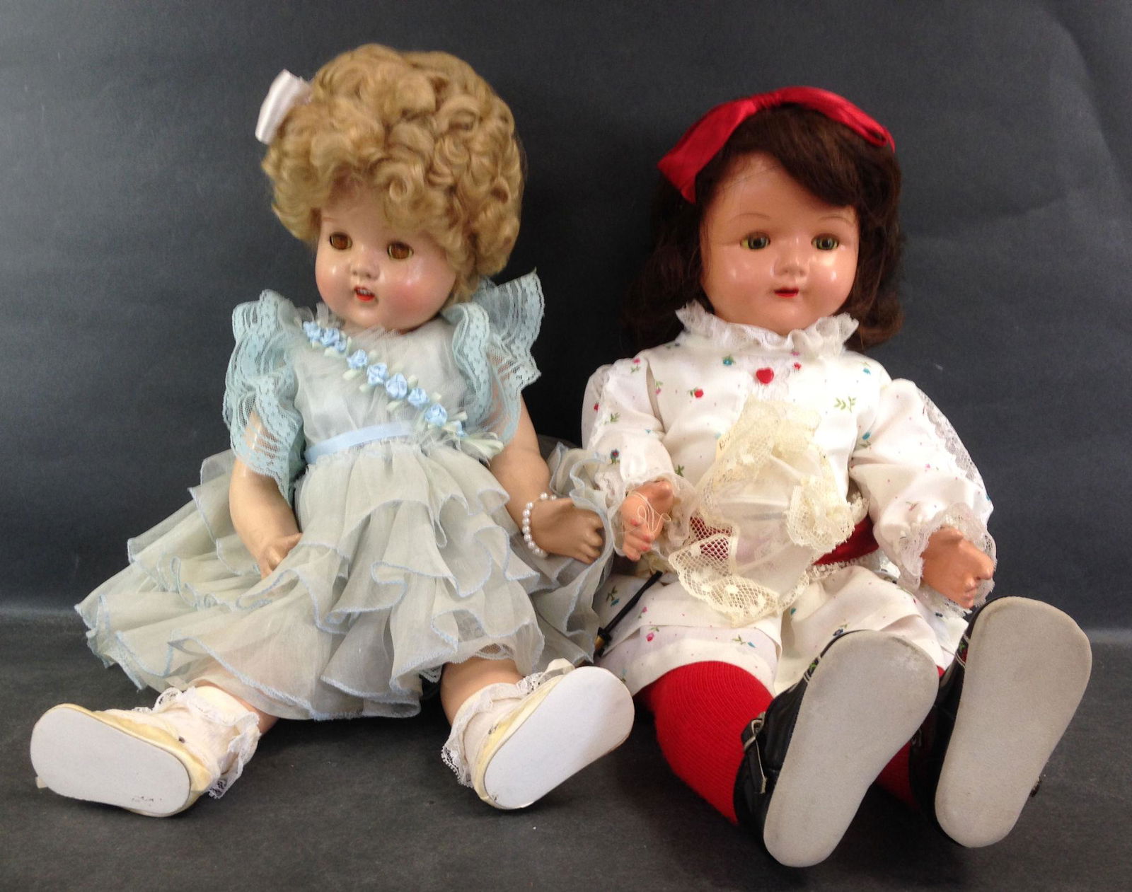 (2) COMPOSITION DOLLS INCLUDING 25" EFFANBEE ROSEMARY (1 of 1)
