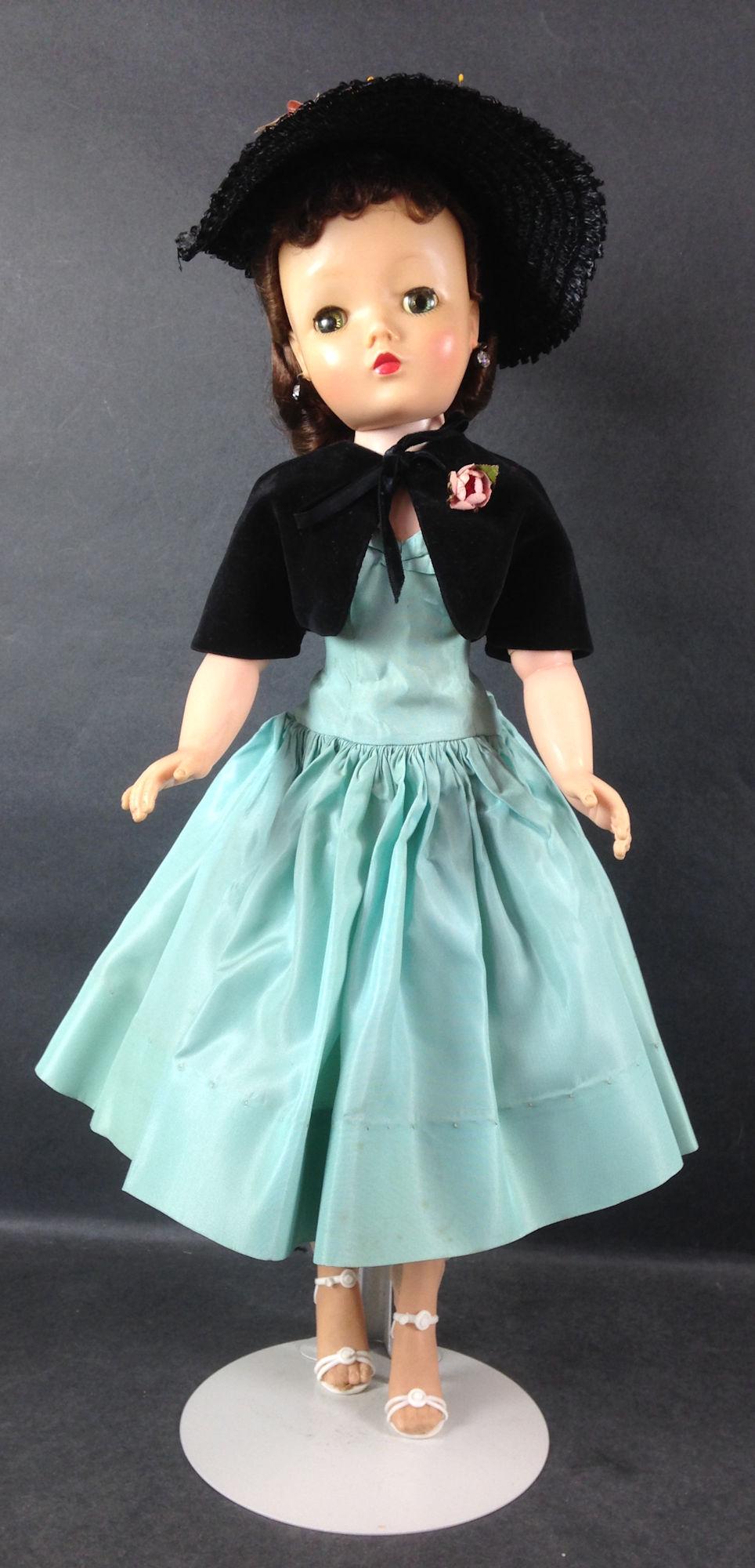 20" MADAME ALEXANDER "CISSY". HARD PLASTIC HEAD, TORSO (1 of 1)