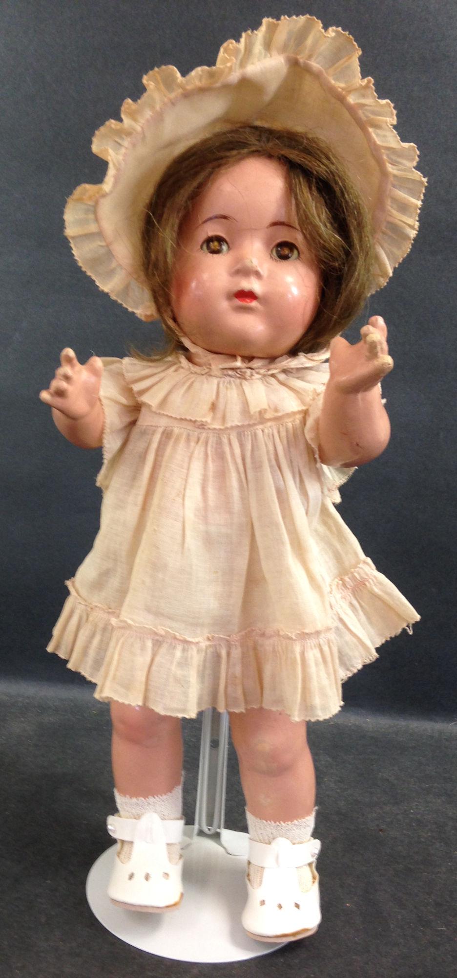 14" MADAME ALEXANDER COMPOSITION DIONNE QUINT "YVONNE". (1 of 1)