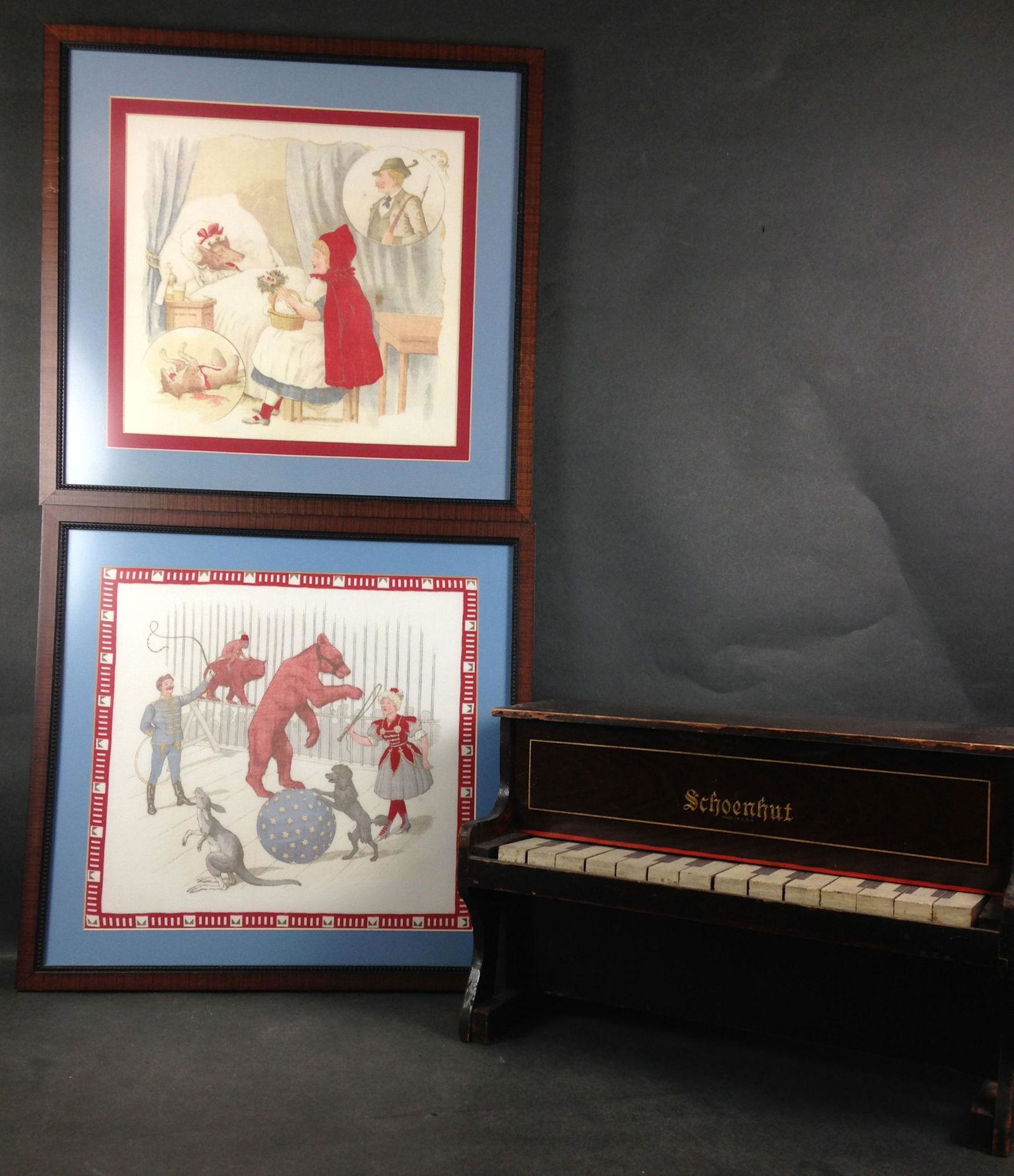 LOT OF CHILDREN'S ITEMS INCLUDING SCHOENHUT CHILD'S (1 of 1)