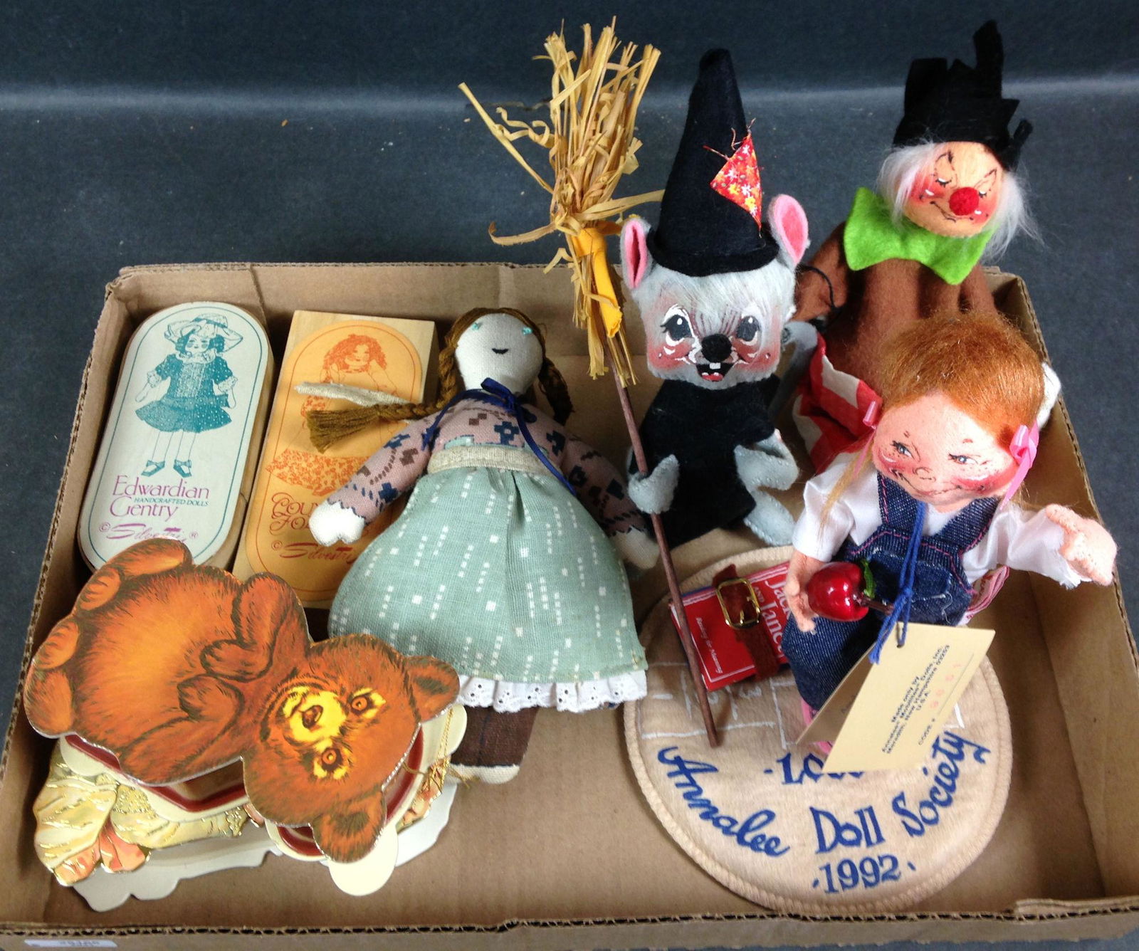LOT OF MISC. SMALL DOLLS AND ANIMALS INCLUDING (3) (1 of 1)